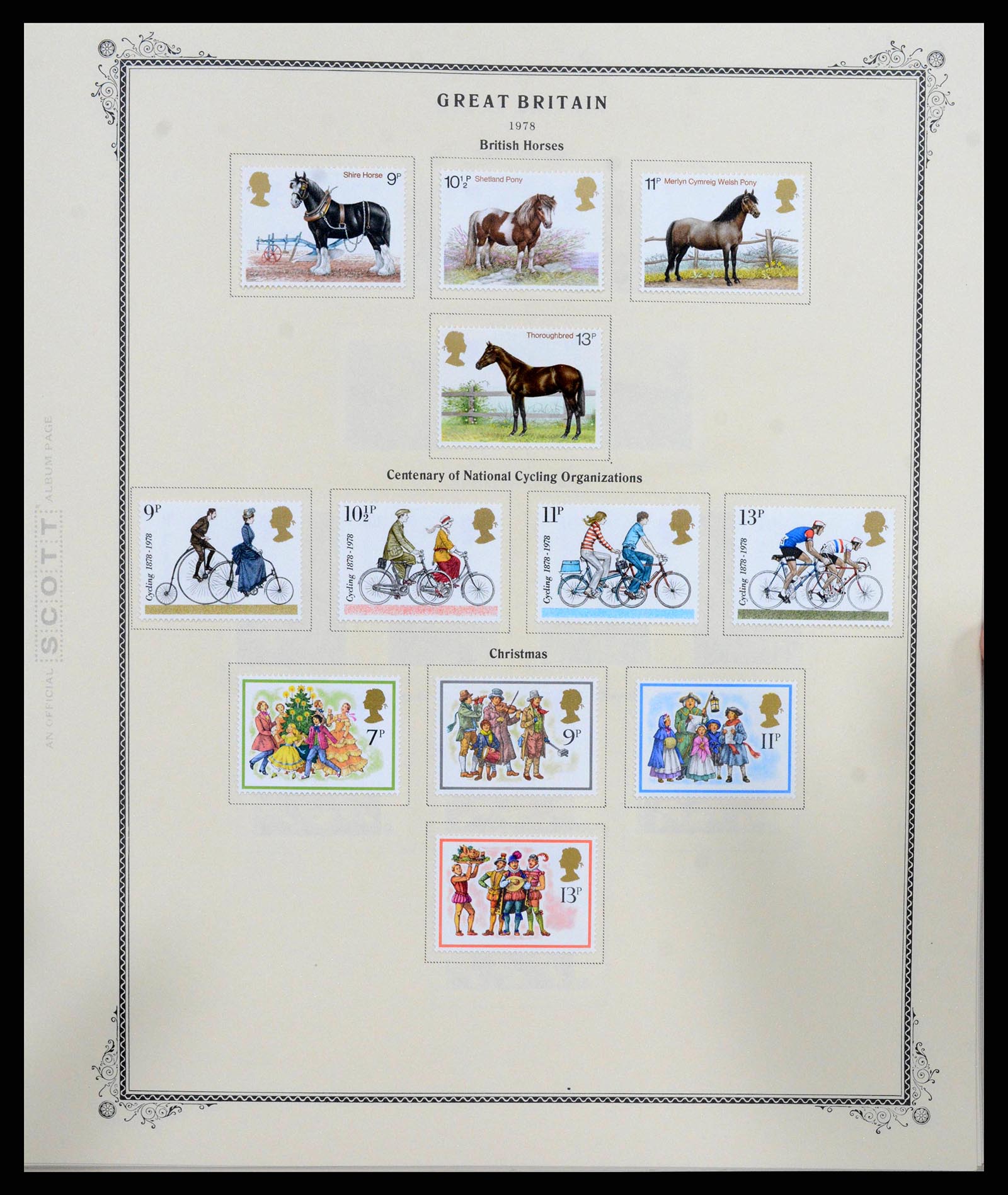 38364 0063 - Postzegelverzameling 38364 Engeland en kanaaleilanden 1949-2001.