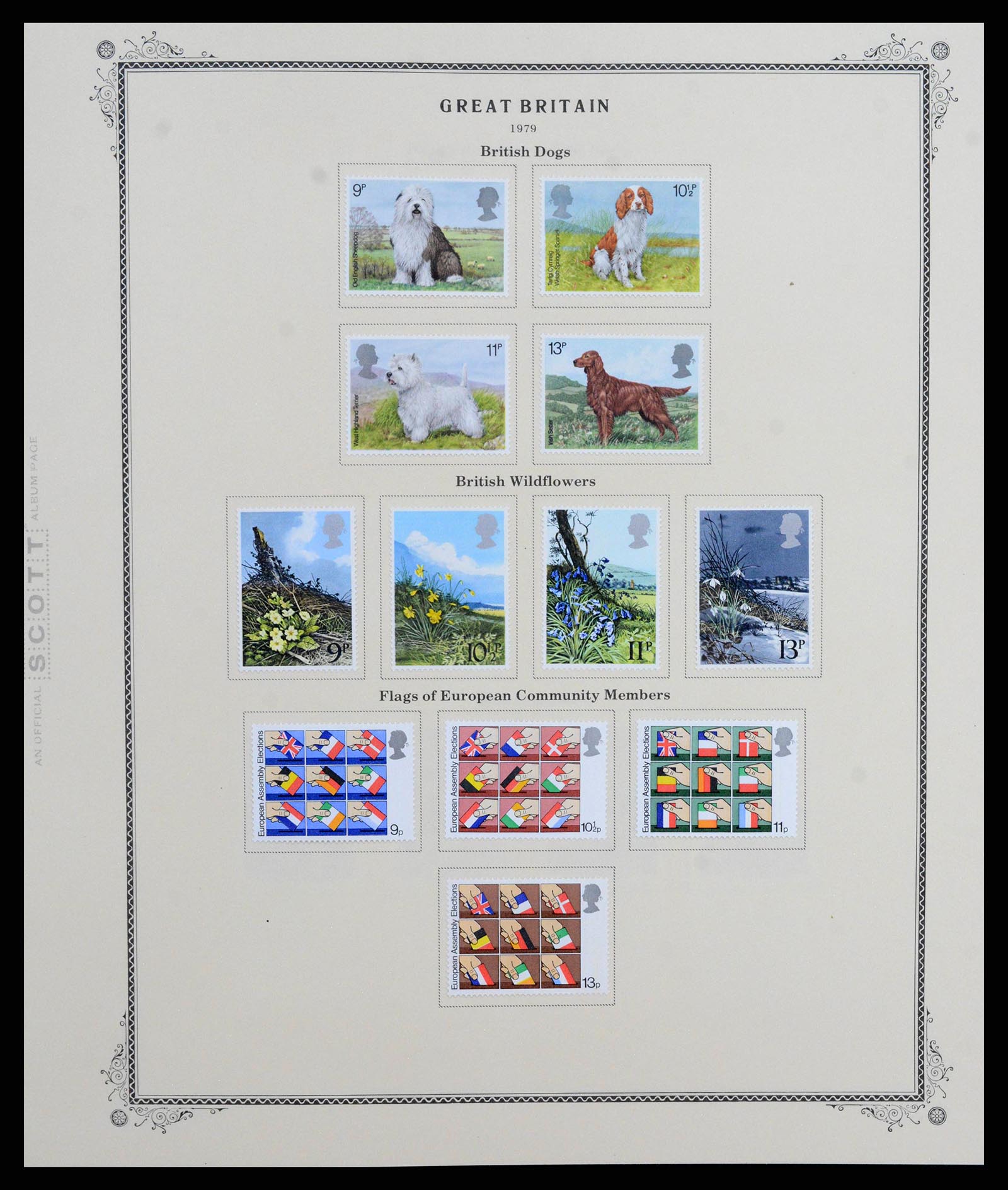 38364 0064 - Postzegelverzameling 38364 Engeland en kanaaleilanden 1949-2001.