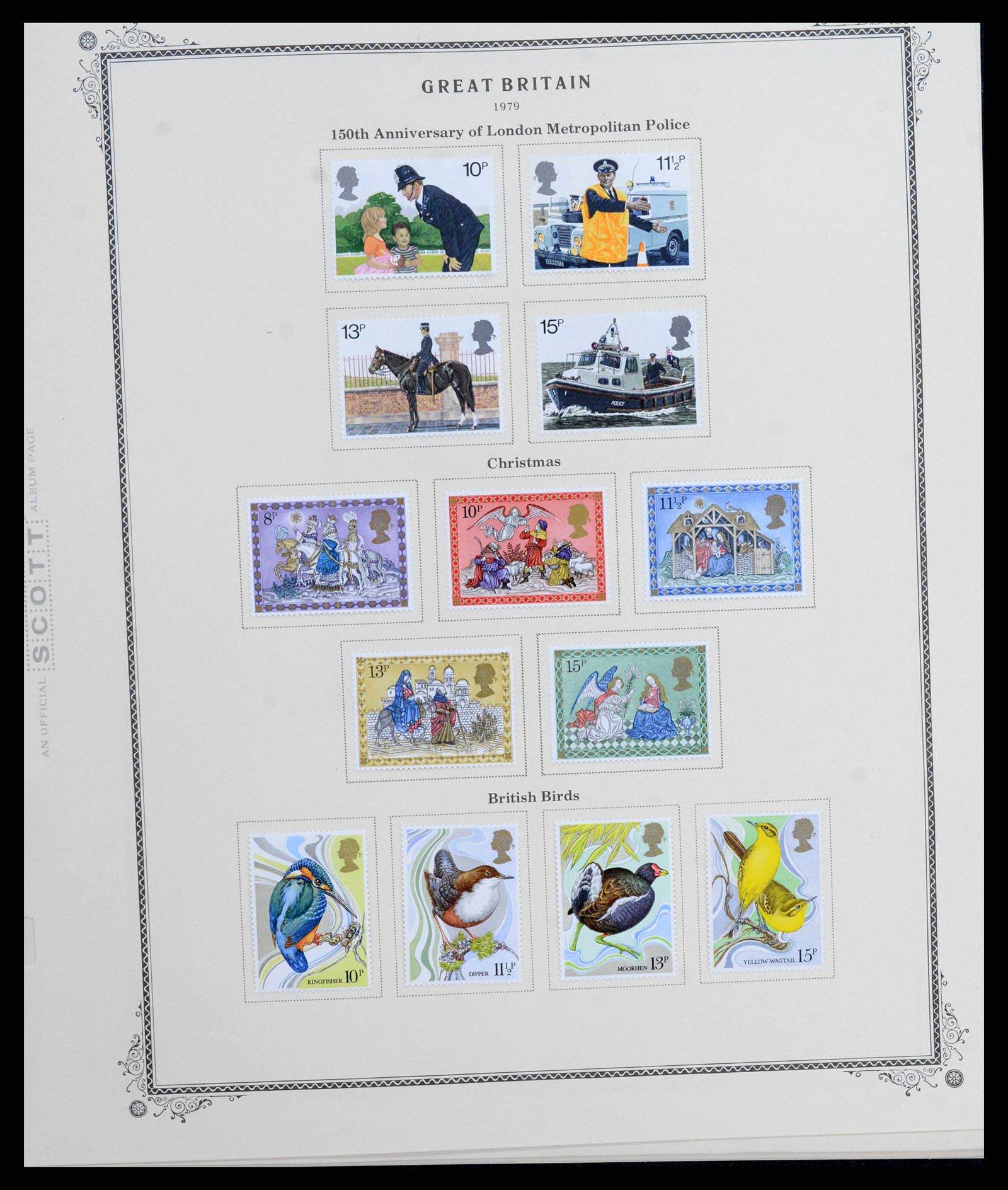38364 0066 - Postzegelverzameling 38364 Engeland en kanaaleilanden 1949-2001.