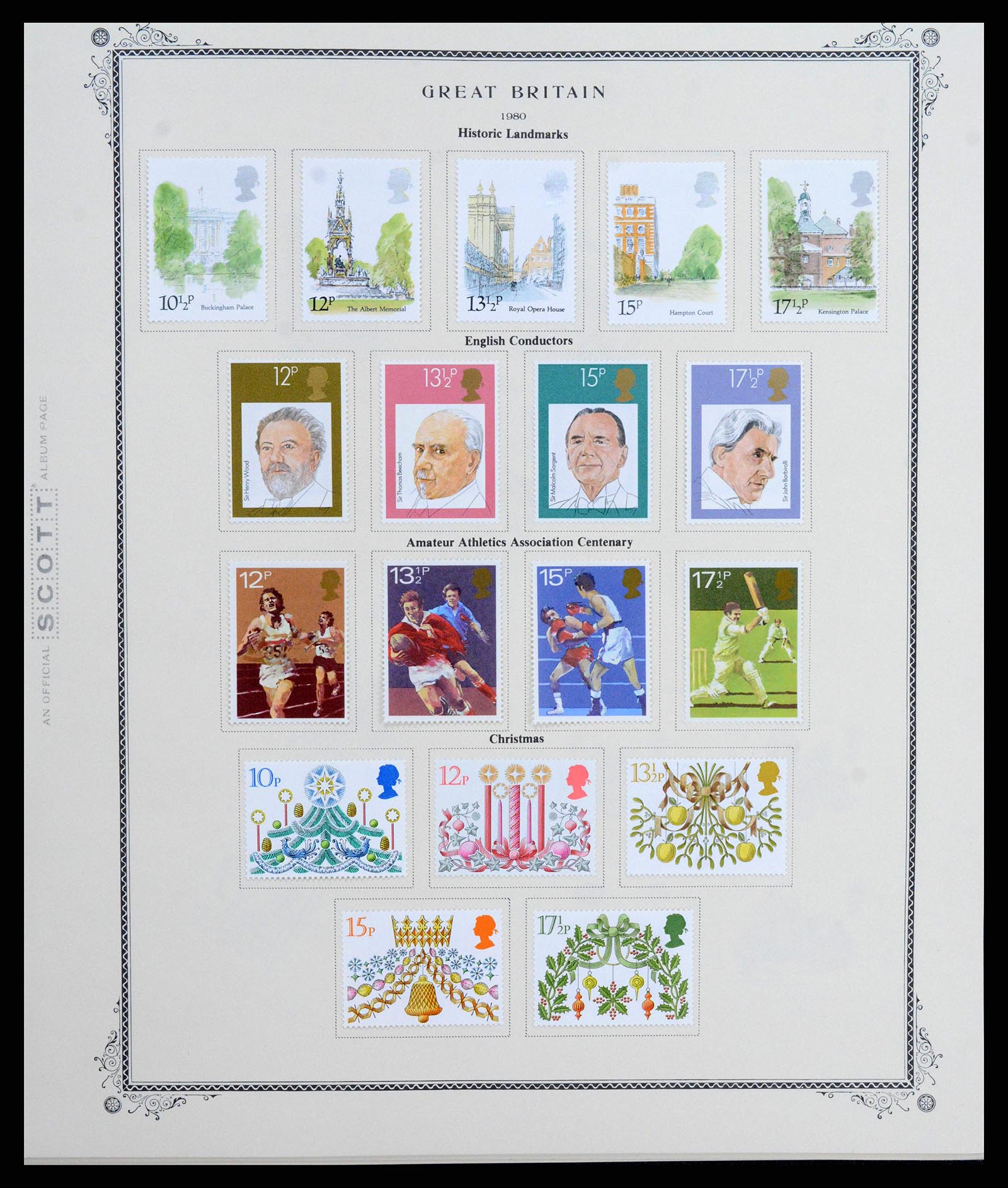 38364 0069 - Postzegelverzameling 38364 Engeland en kanaaleilanden 1949-2001.