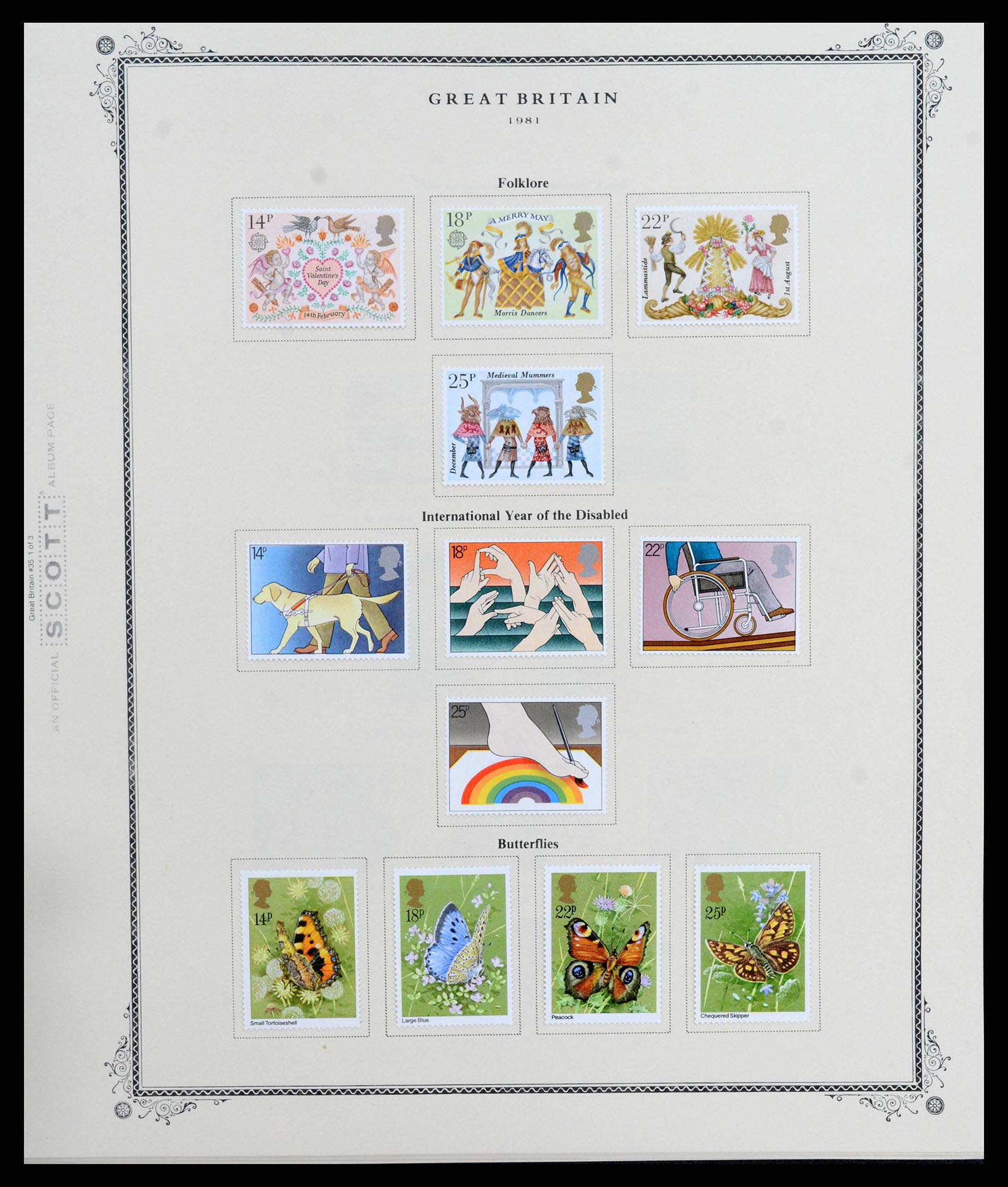 38364 0071 - Postzegelverzameling 38364 Engeland en kanaaleilanden 1949-2001.