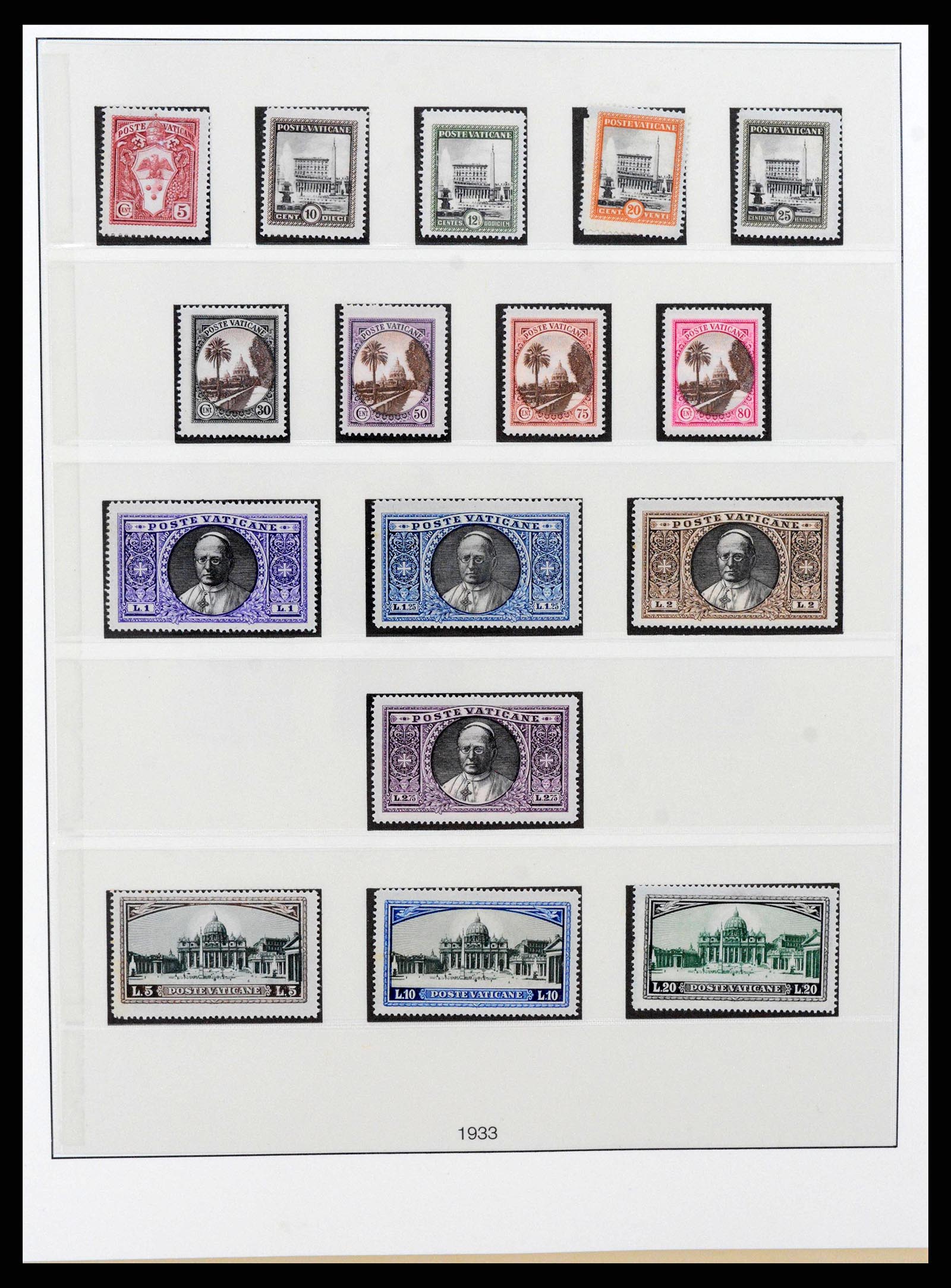 38372 0003 - Postzegelverzameling 38372 Vaticaan compleet 1929-1017!!