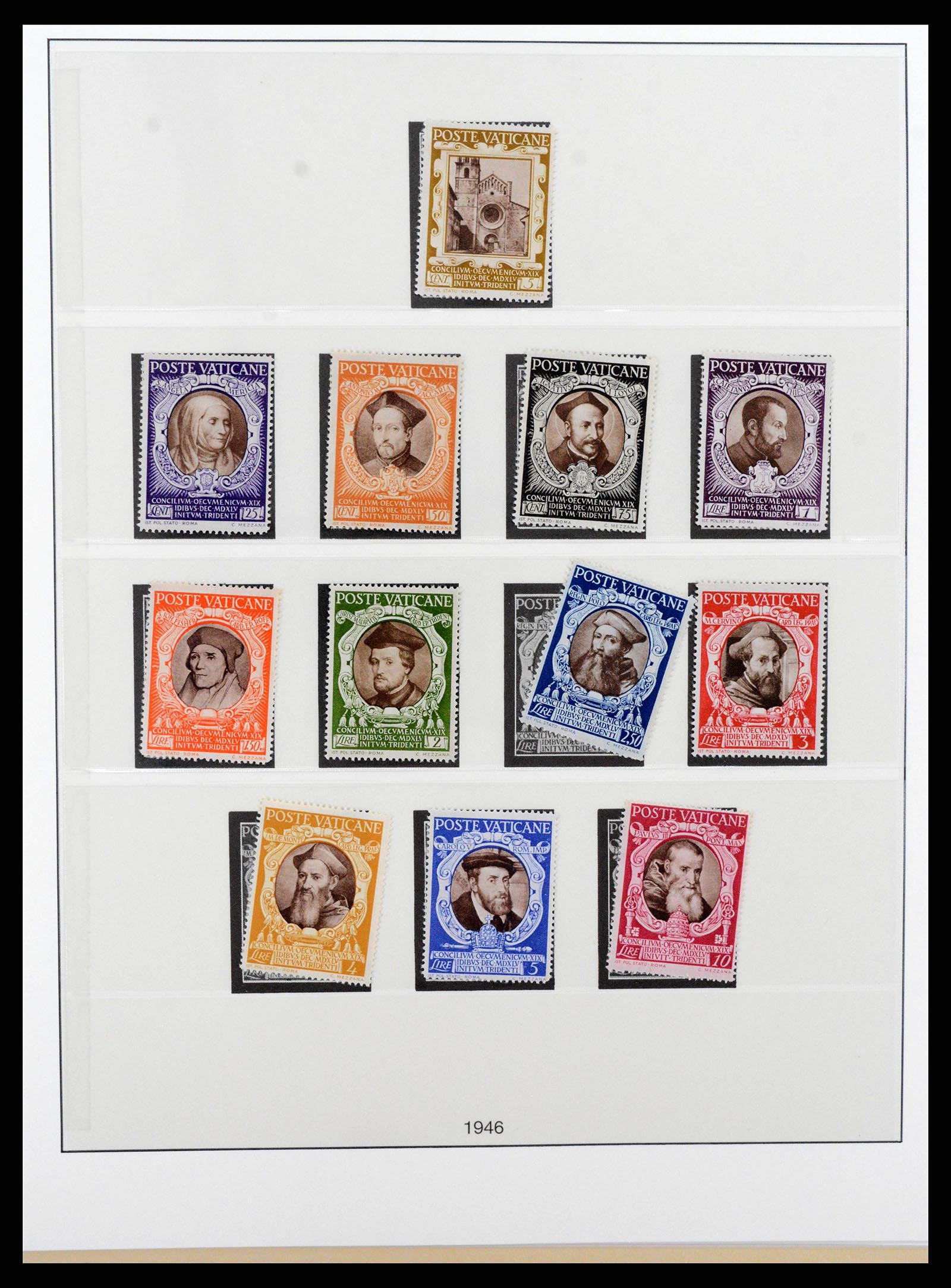 38372 0008 - Postzegelverzameling 38372 Vaticaan compleet 1929-1017!!