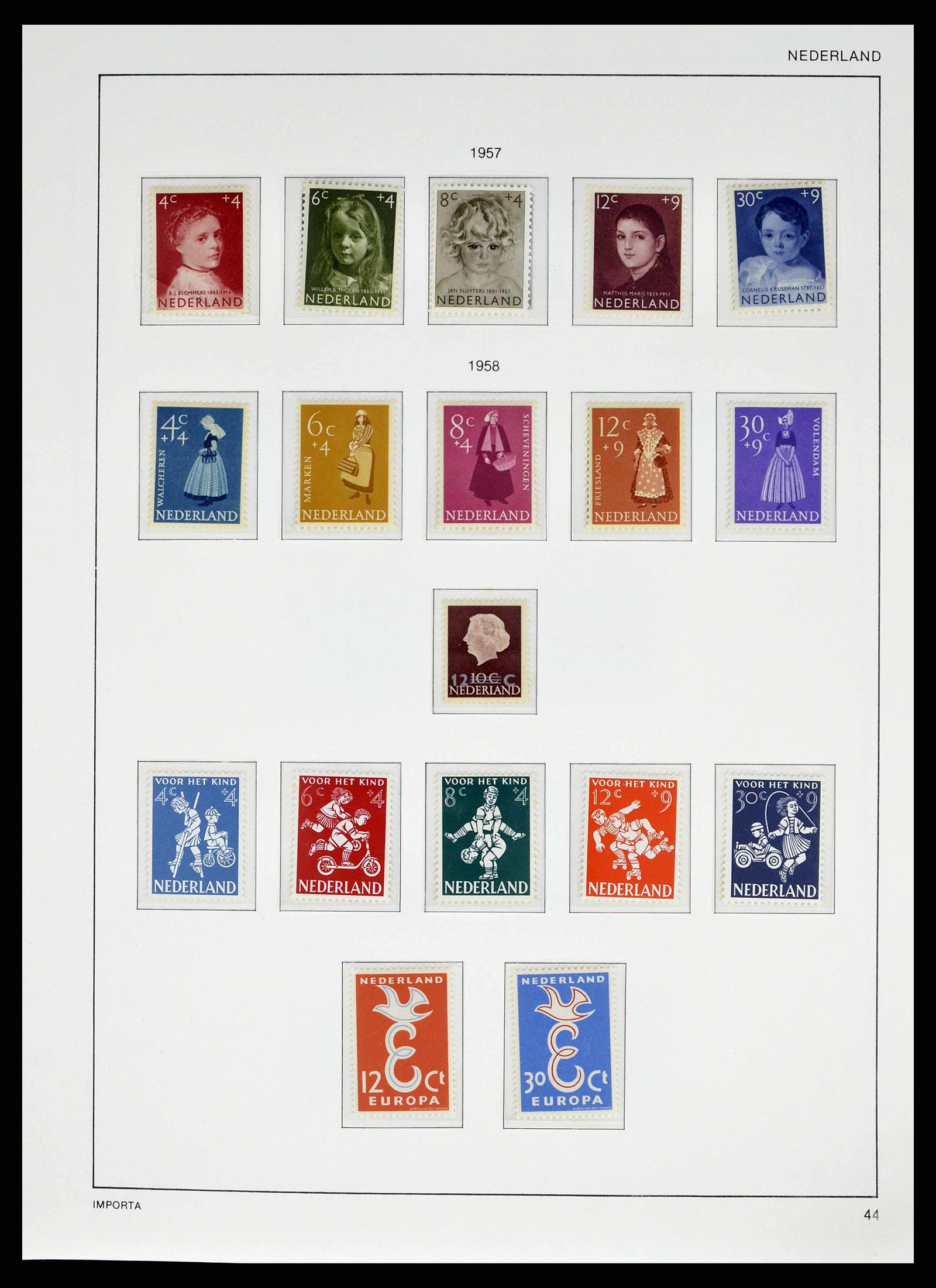 38387 0047 - Postzegelverzameling 38387 Nederland 1852-1979.