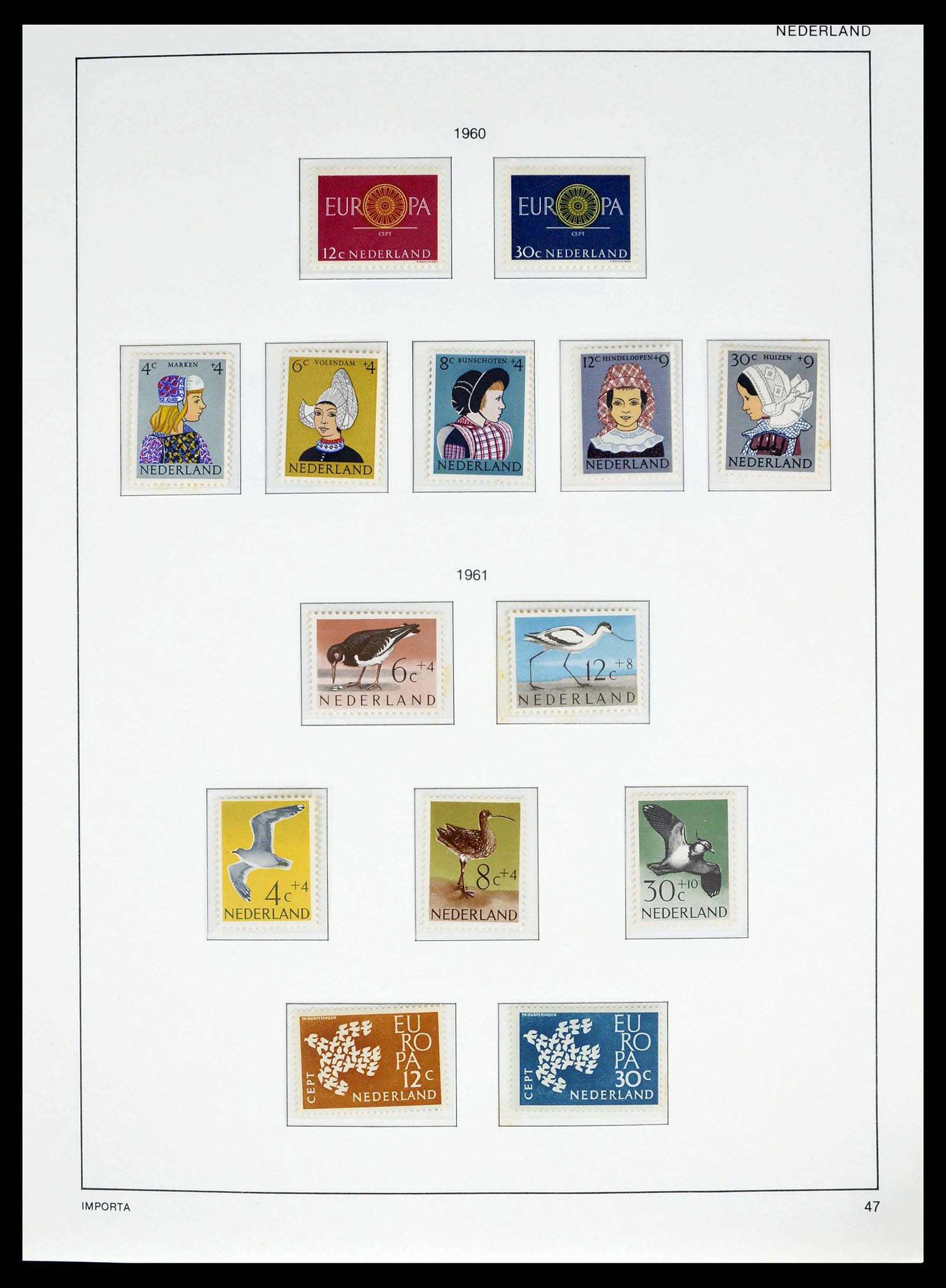 38387 0050 - Postzegelverzameling 38387 Nederland 1852-1979.
