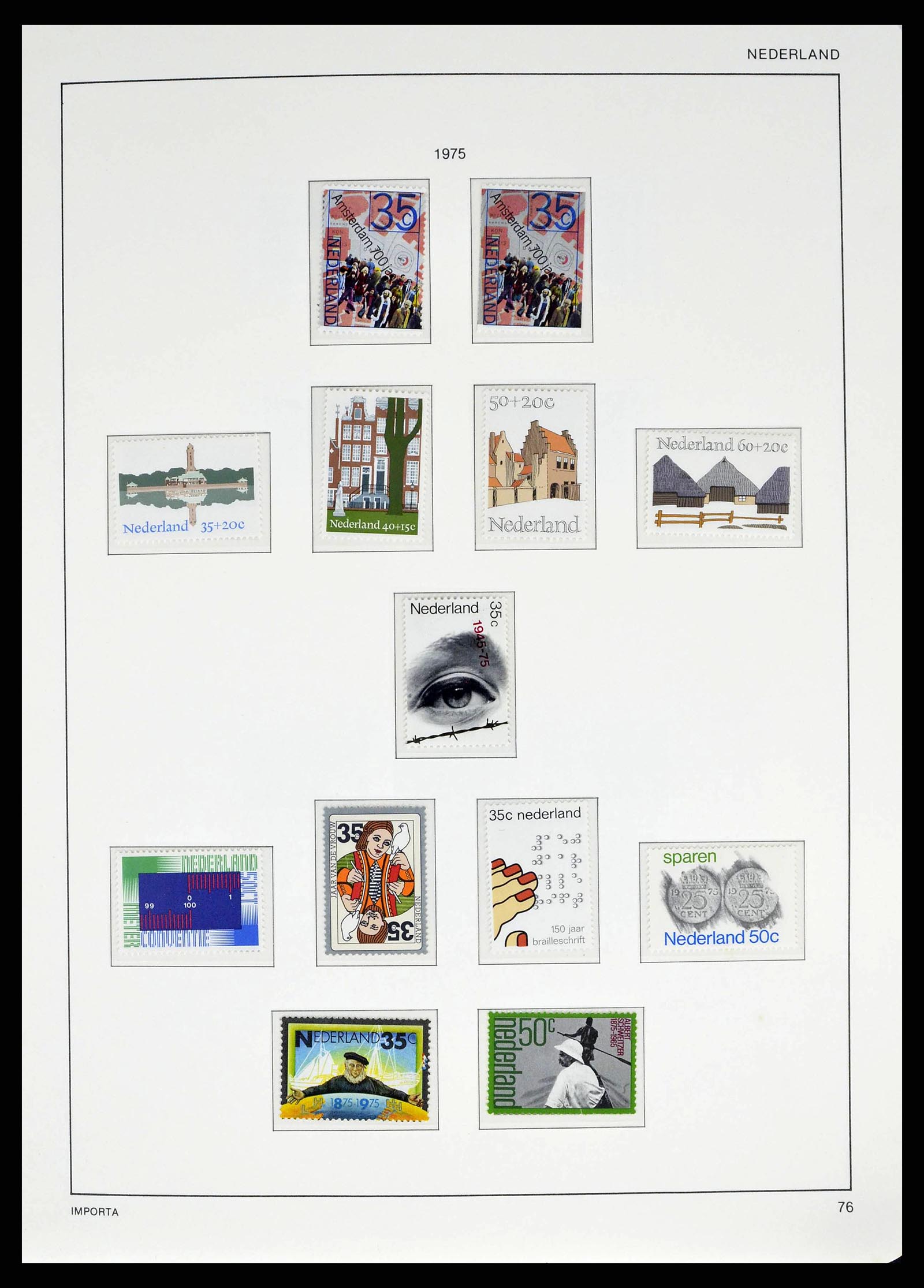 38387 0080 - Postzegelverzameling 38387 Nederland 1852-1979.