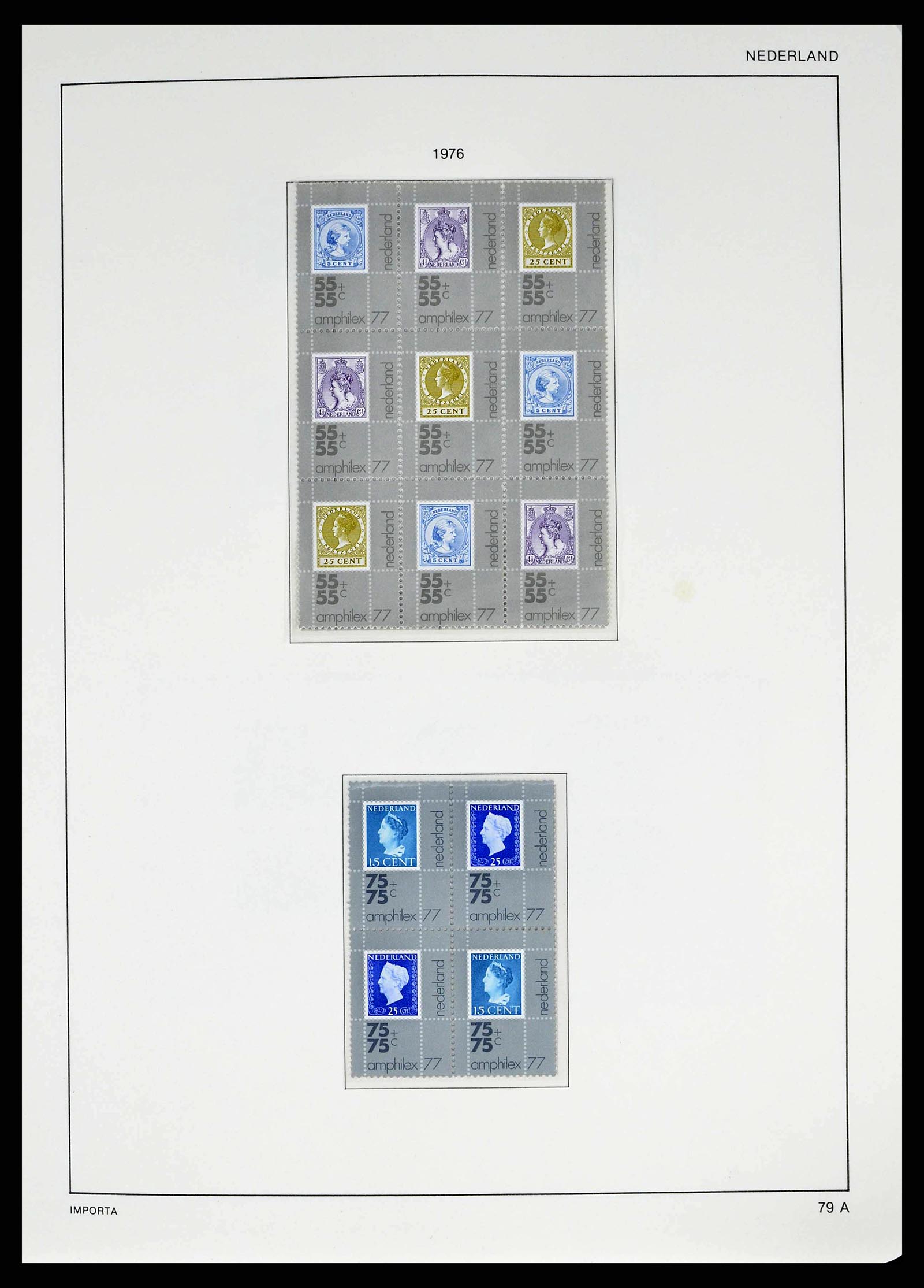 38387 0084 - Postzegelverzameling 38387 Nederland 1852-1979.