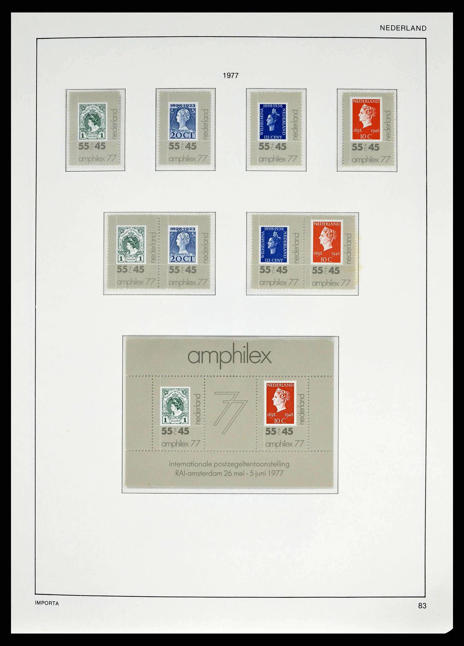 38387 0088 - Postzegelverzameling 38387 Nederland 1852-1979.
