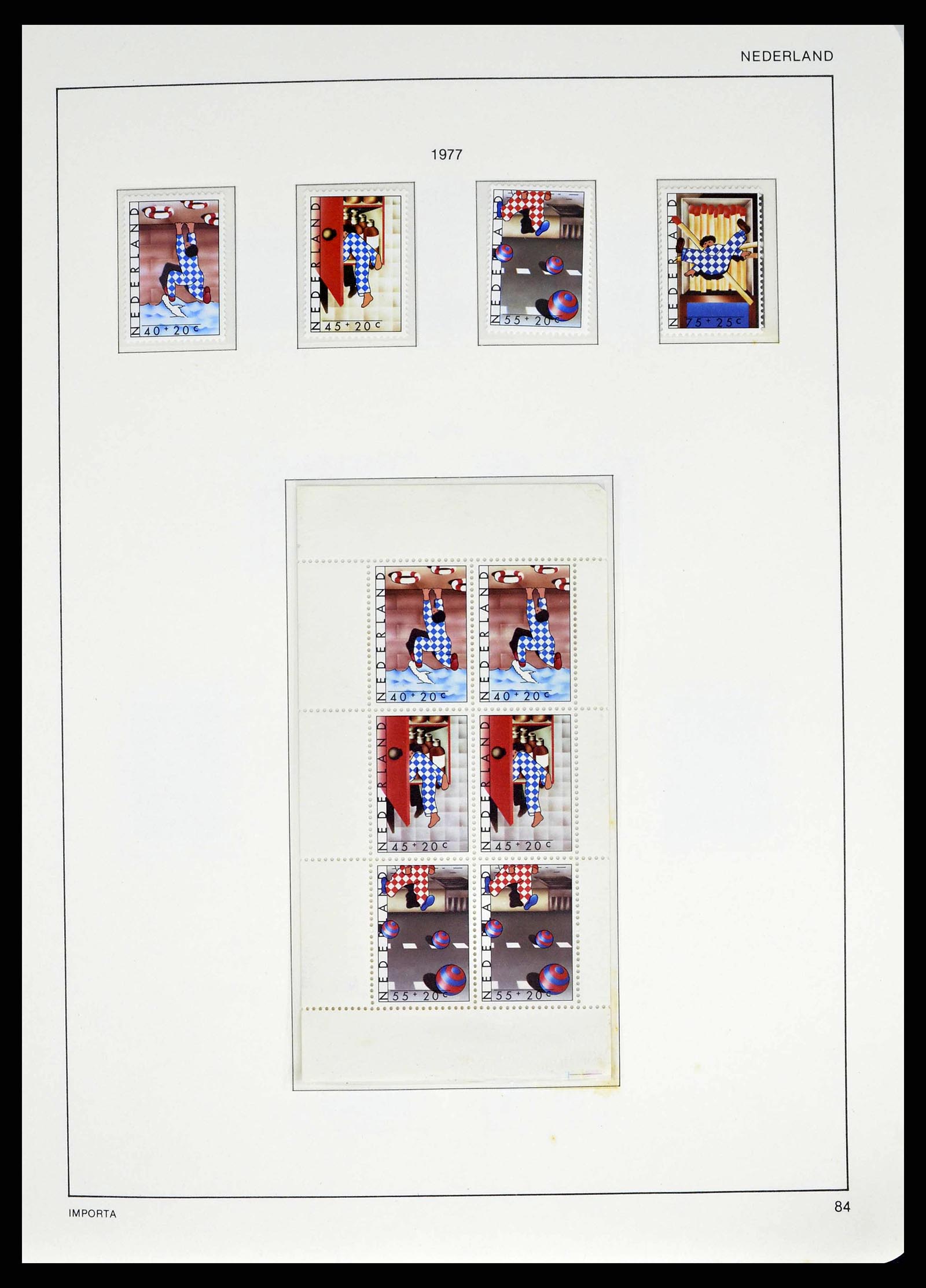 38387 0089 - Postzegelverzameling 38387 Nederland 1852-1979.