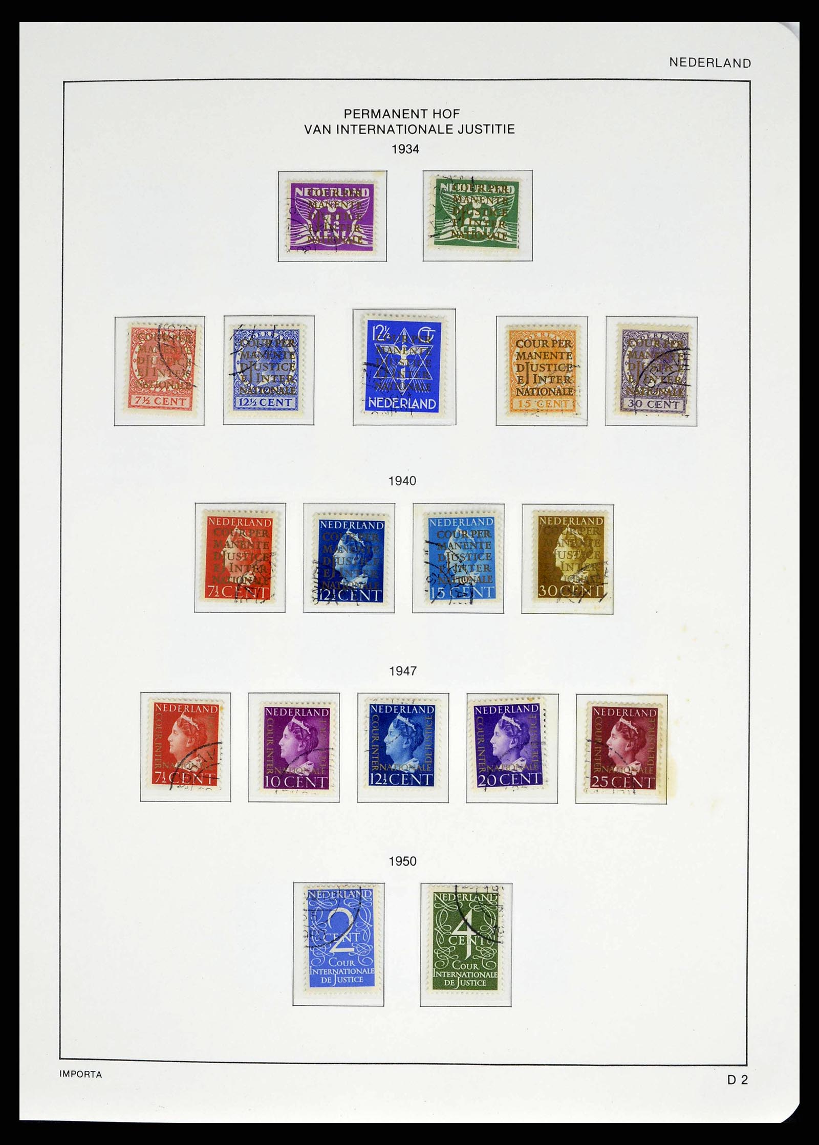 38387 0096 - Postzegelverzameling 38387 Nederland 1852-1979.