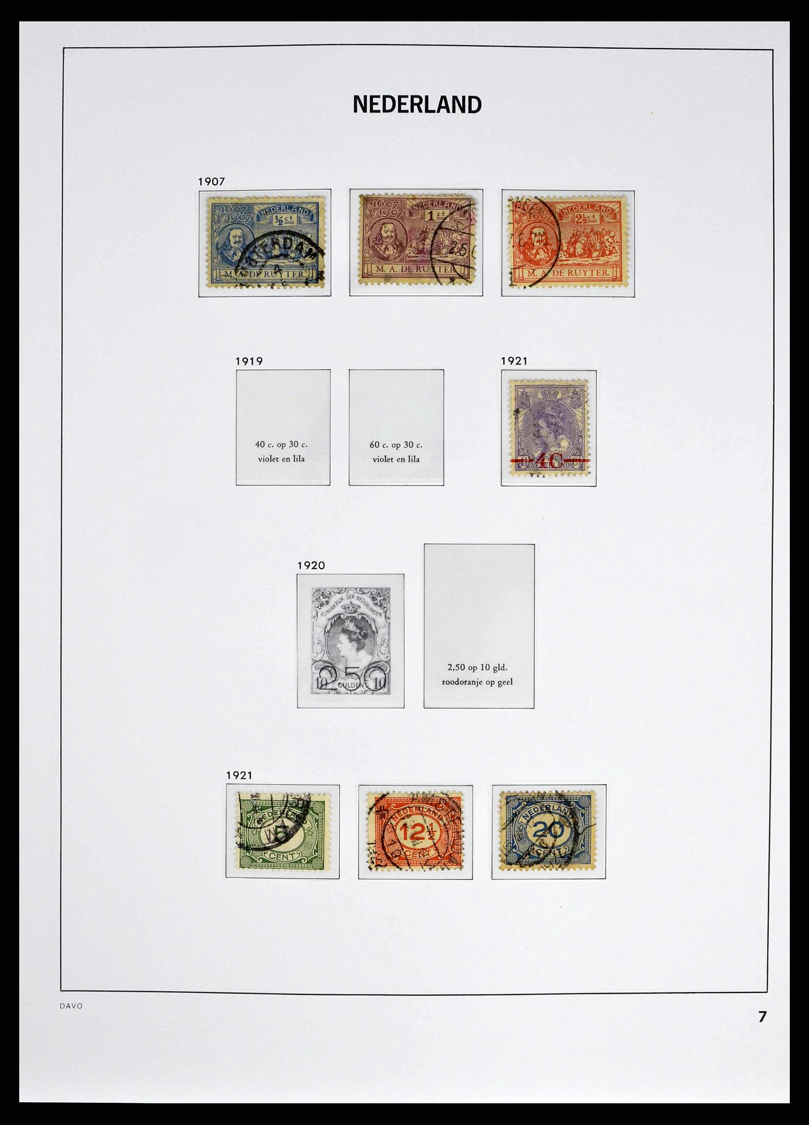 38389 0007 - Stamp collection 38389 Netherlands 1852-2008.