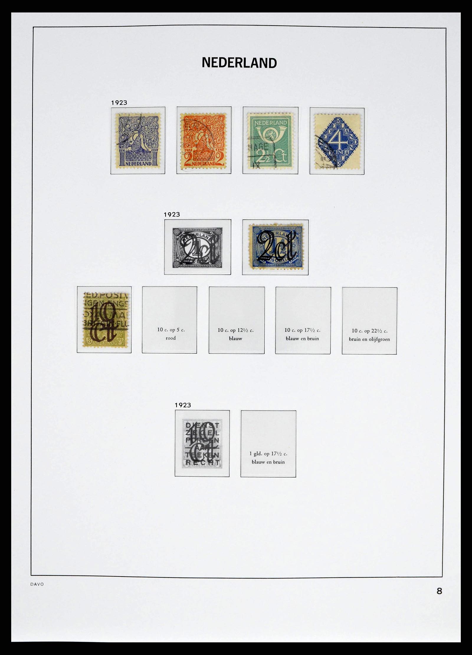 38389 0008 - Stamp collection 38389 Netherlands 1852-2008.