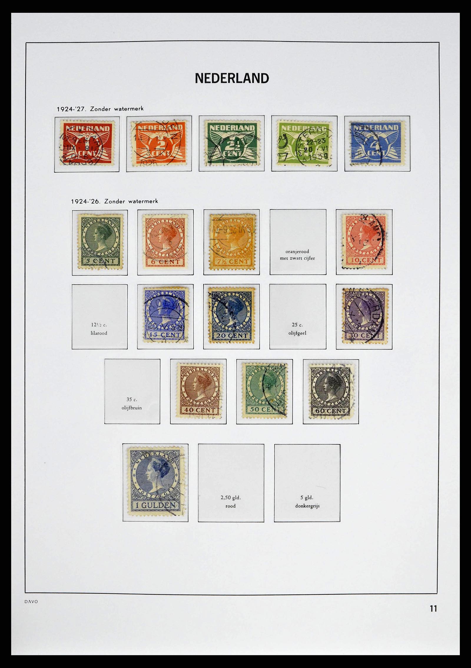 38389 0011 - Stamp collection 38389 Netherlands 1852-2008.