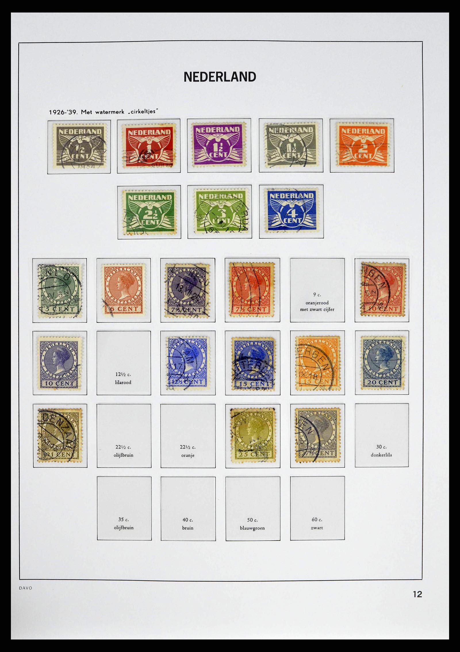 38389 0012 - Stamp collection 38389 Netherlands 1852-2008.