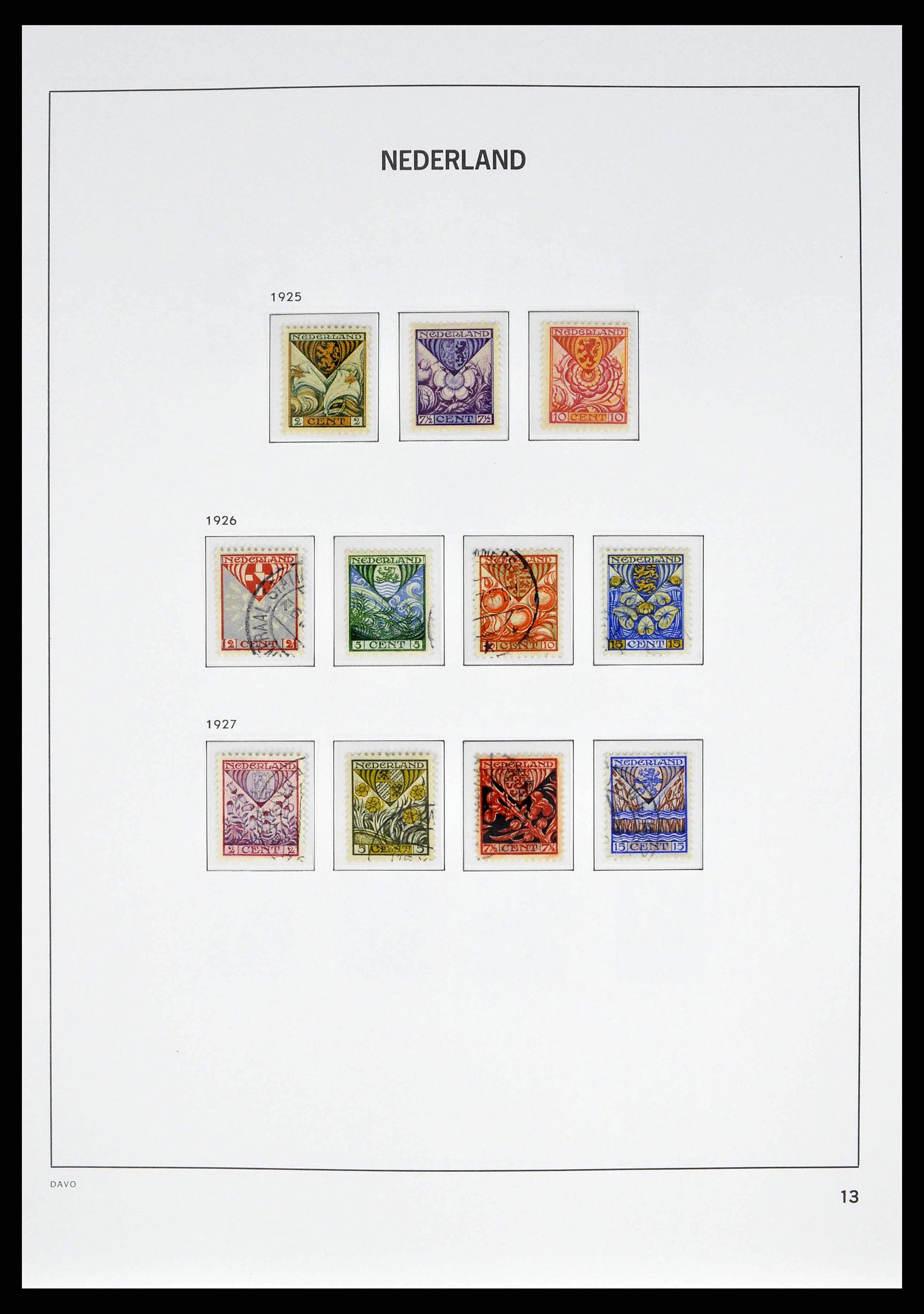 38389 0013 - Stamp collection 38389 Netherlands 1852-2008.