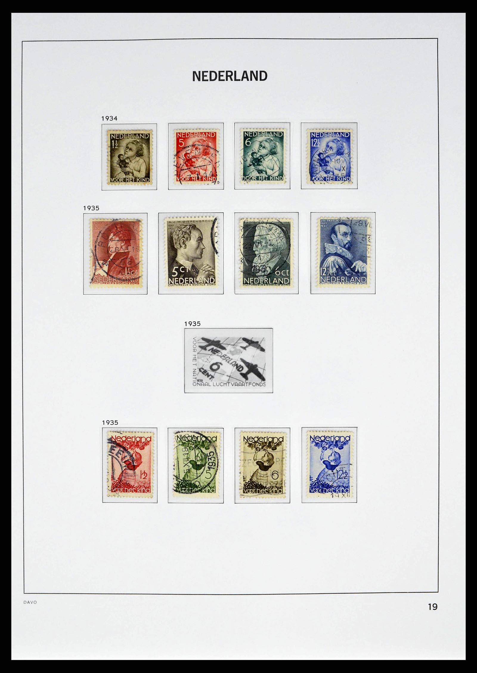 38389 0017 - Stamp collection 38389 Netherlands 1852-2008.