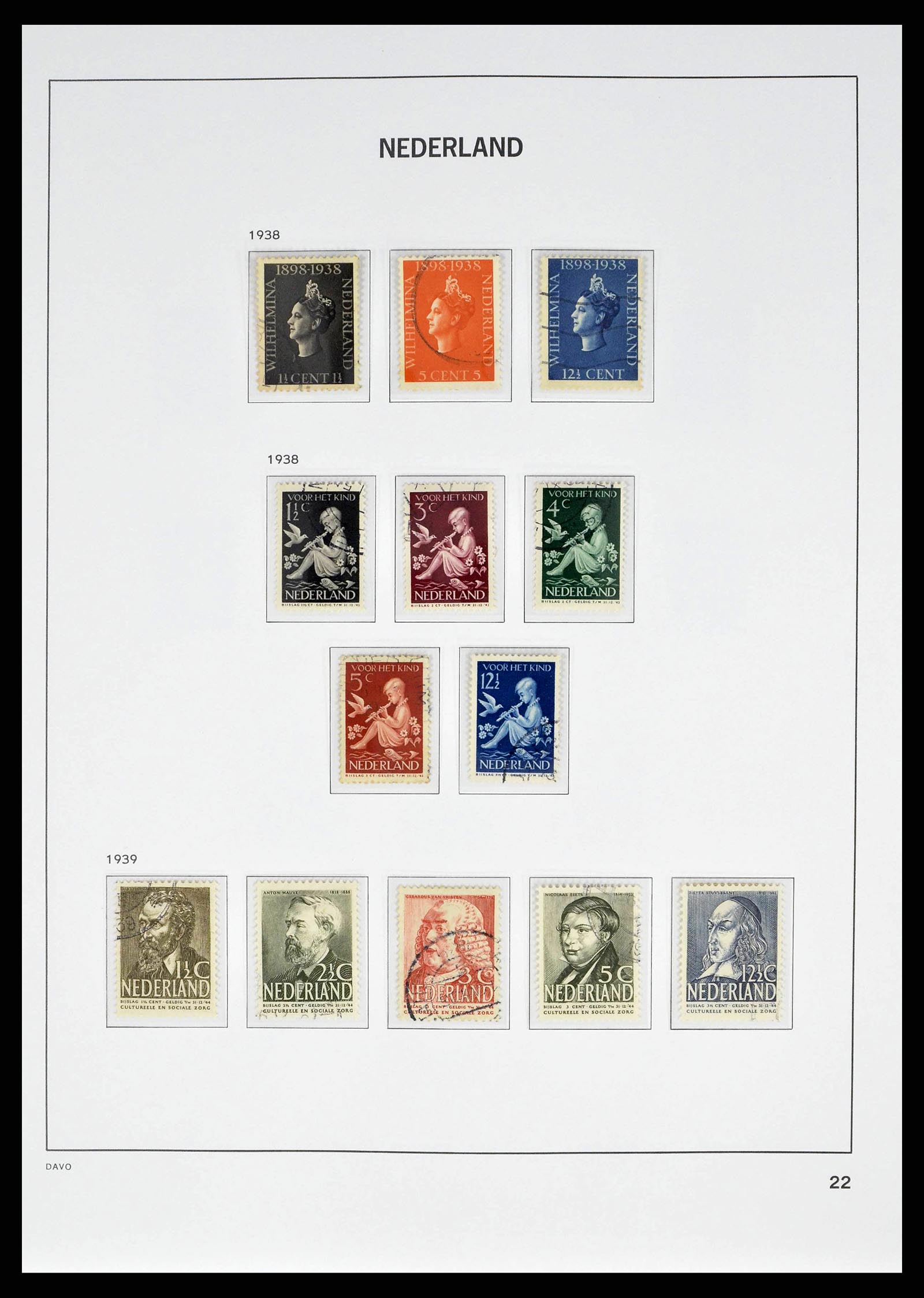 38389 0020 - Stamp collection 38389 Netherlands 1852-2008.