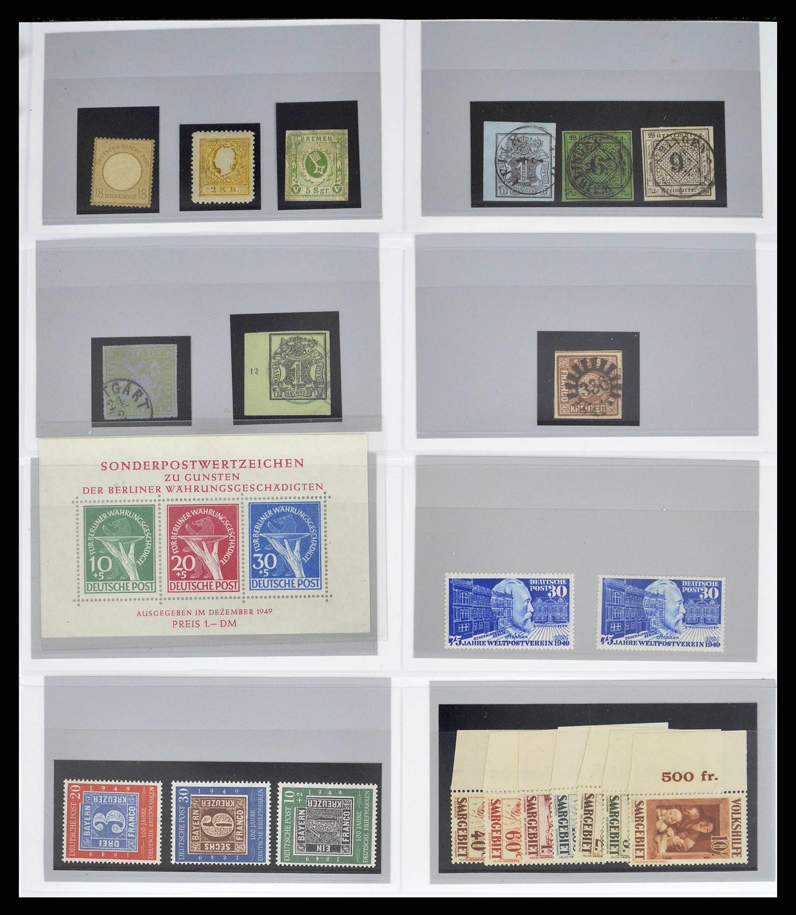 38468 0001 - Stamp collection 38468 World expensive issues 1860-1960.