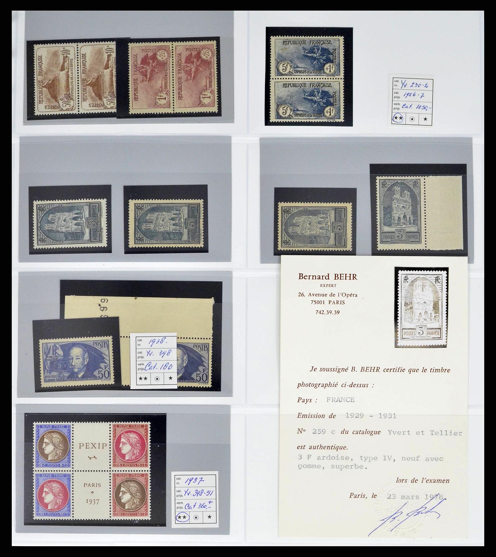 38468 0005 - Stamp collection 38468 World expensive issues 1860-1960.