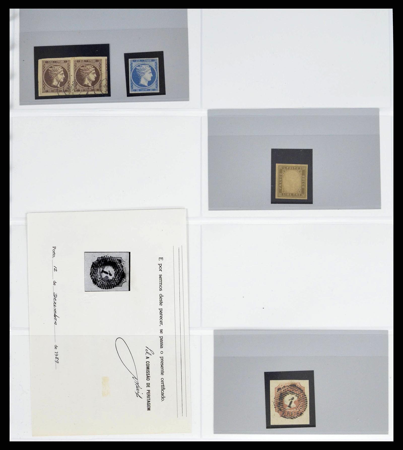 38468 0008 - Stamp collection 38468 World expensive issues 1860-1960.