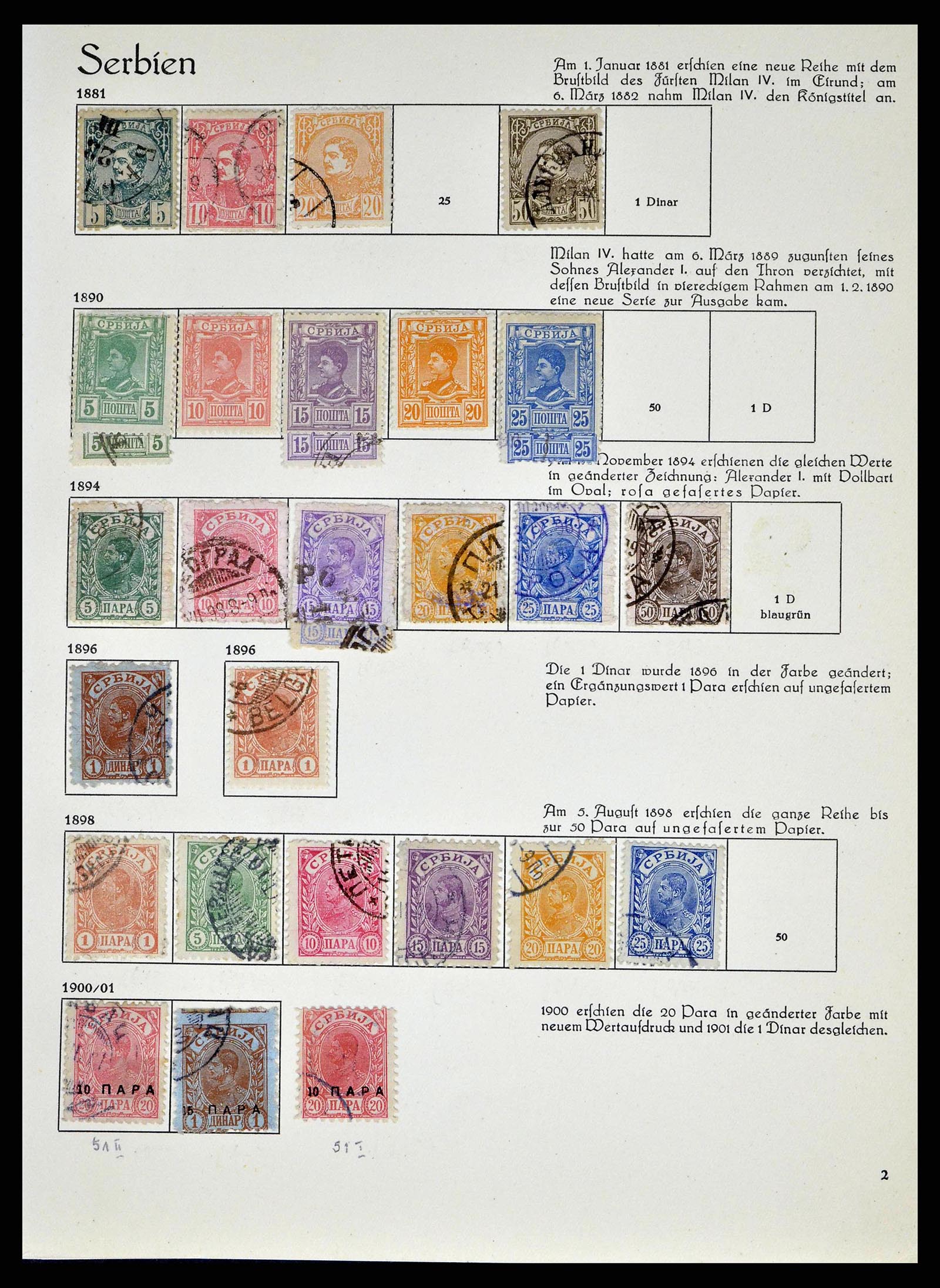 38479 0017 - Stamp collection 38479 Balkan 1874-1945.