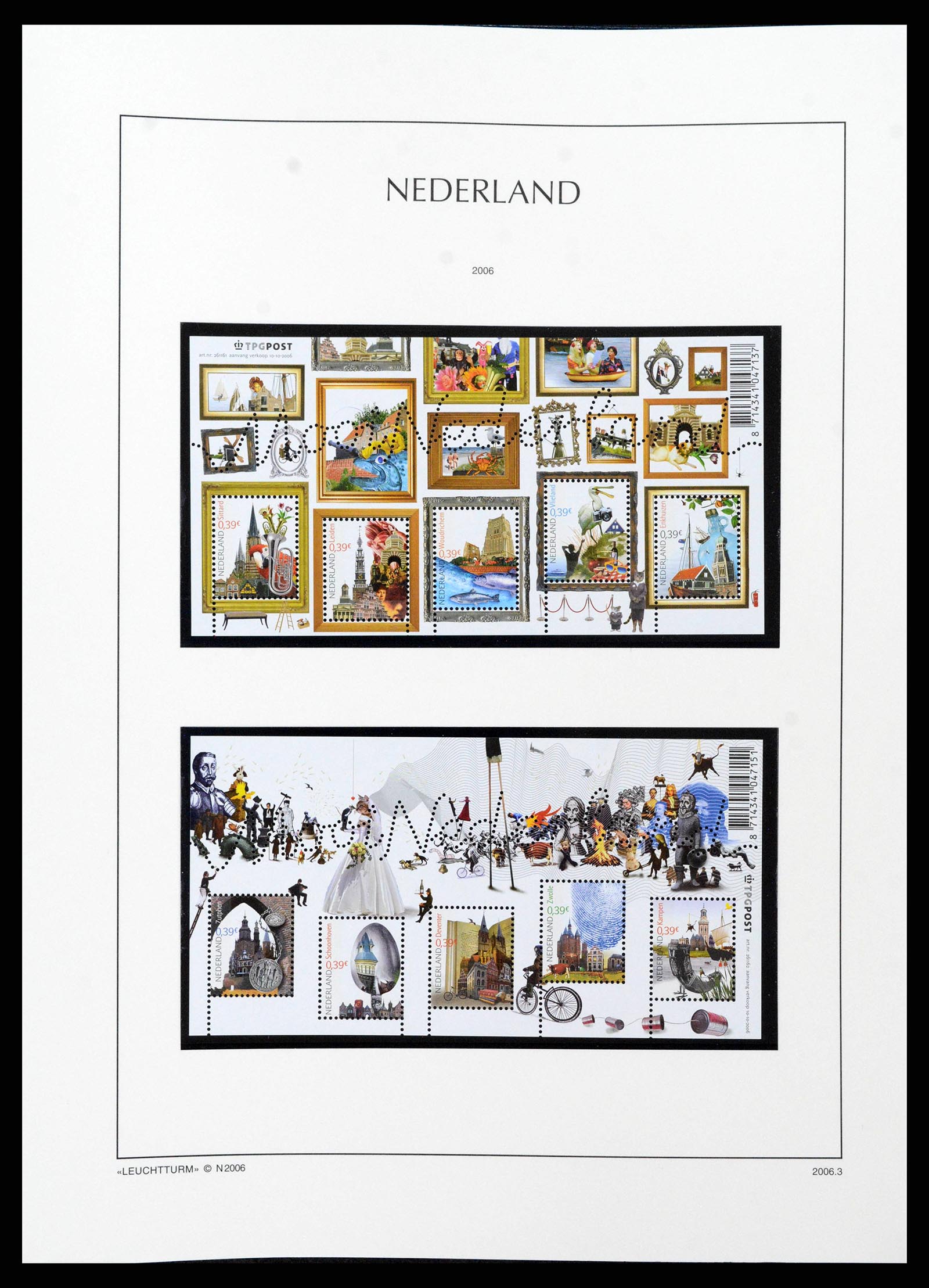 38496 0073 - Postzegelverzameling 38496 Nederland 1998-2022!