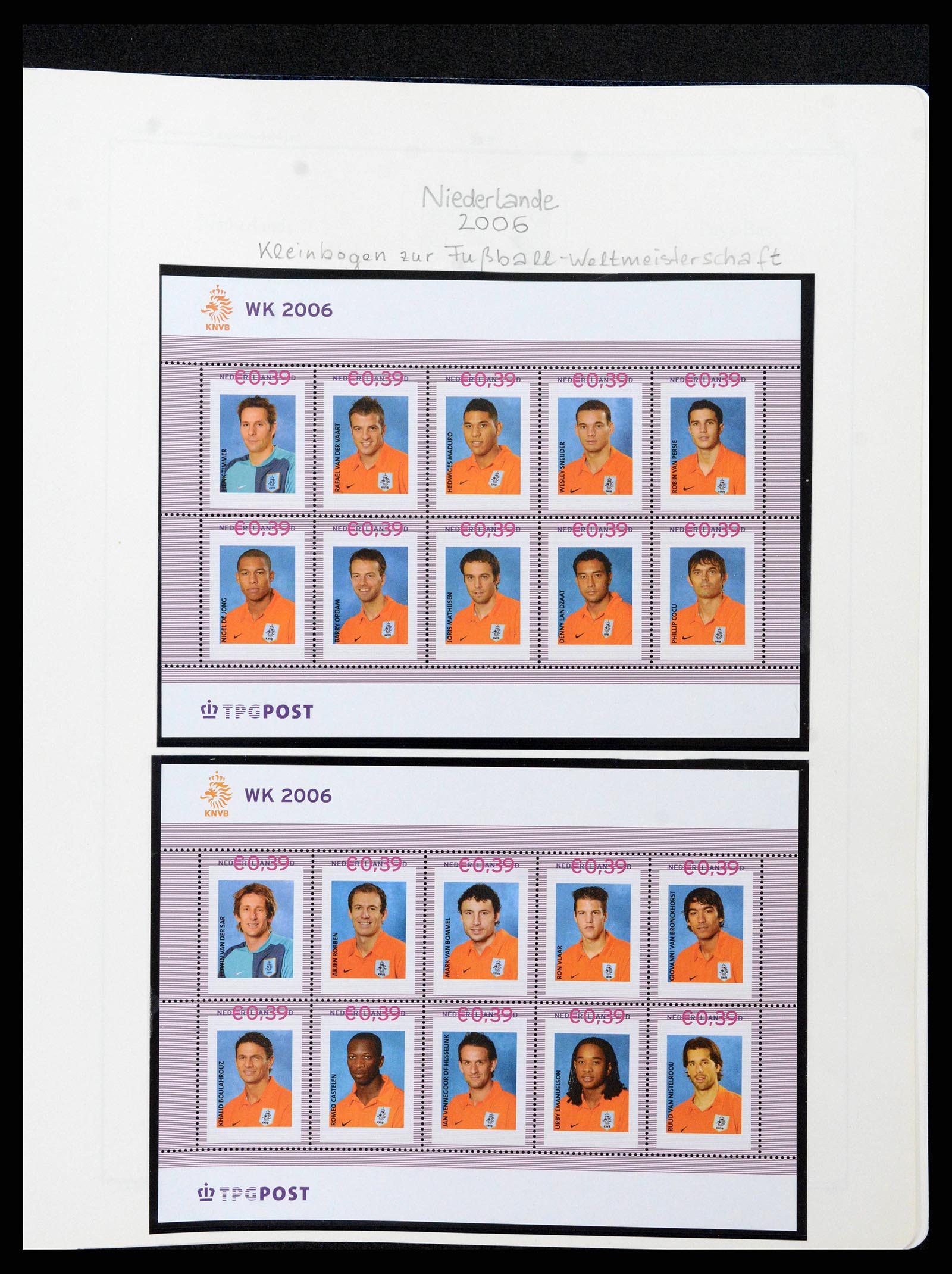 38496 0077 - Postzegelverzameling 38496 Nederland 1998-2022!