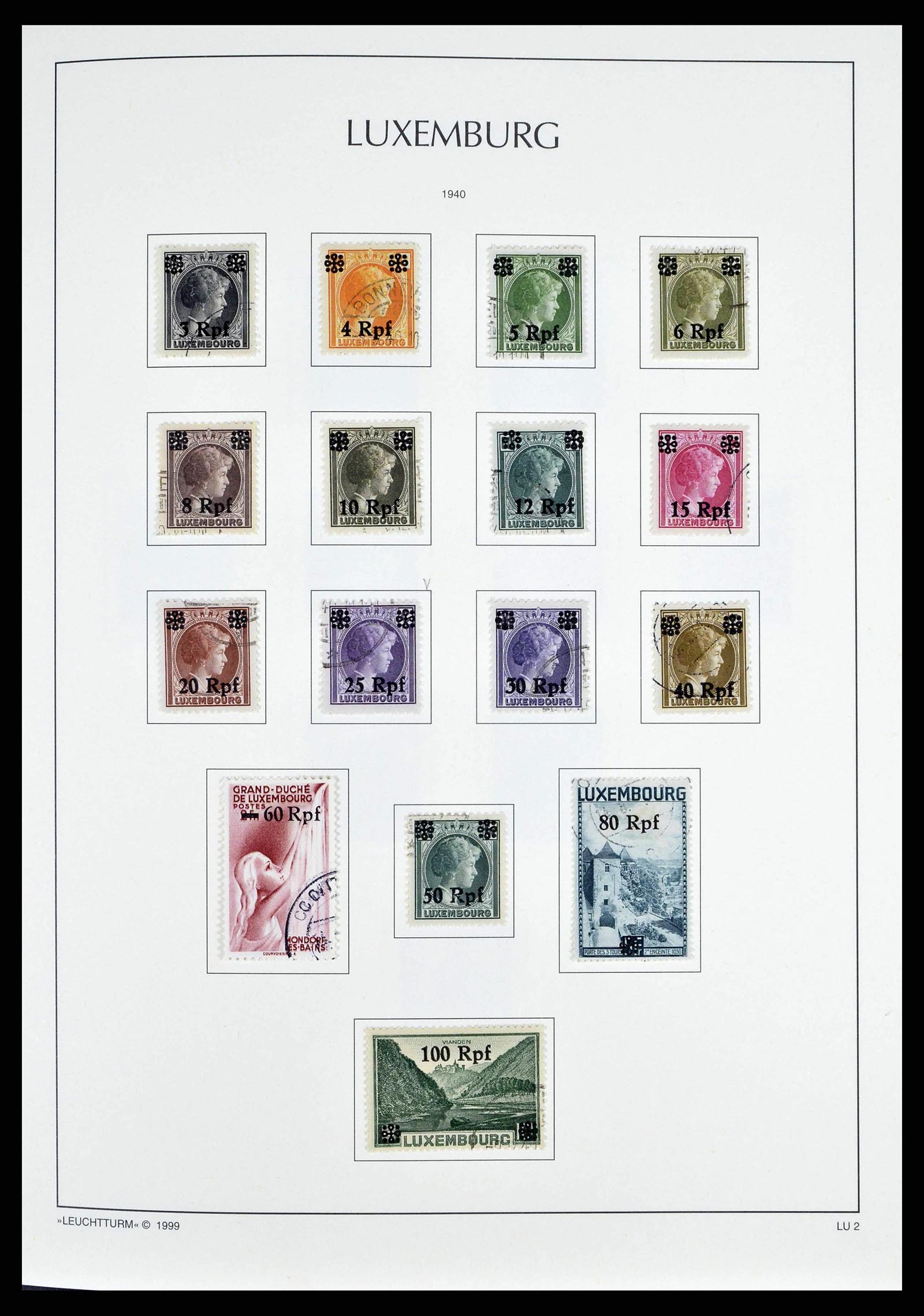 38501 0061 - Postzegelverzameling 38501 Duitse gebieden en bezettingen 1920-1945.