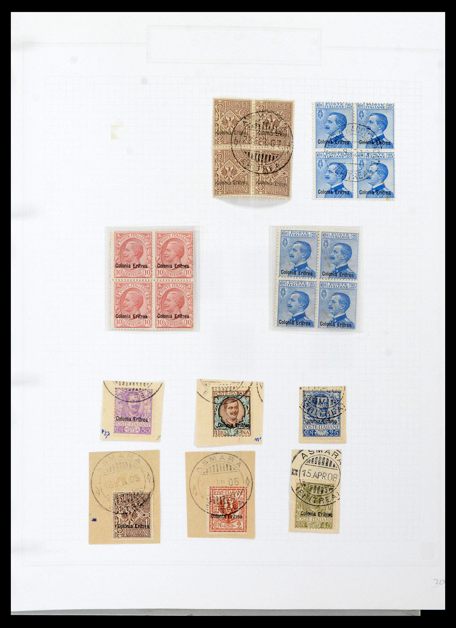 38512 0083 - Stamp collection 38512 Italy 1900-1930.