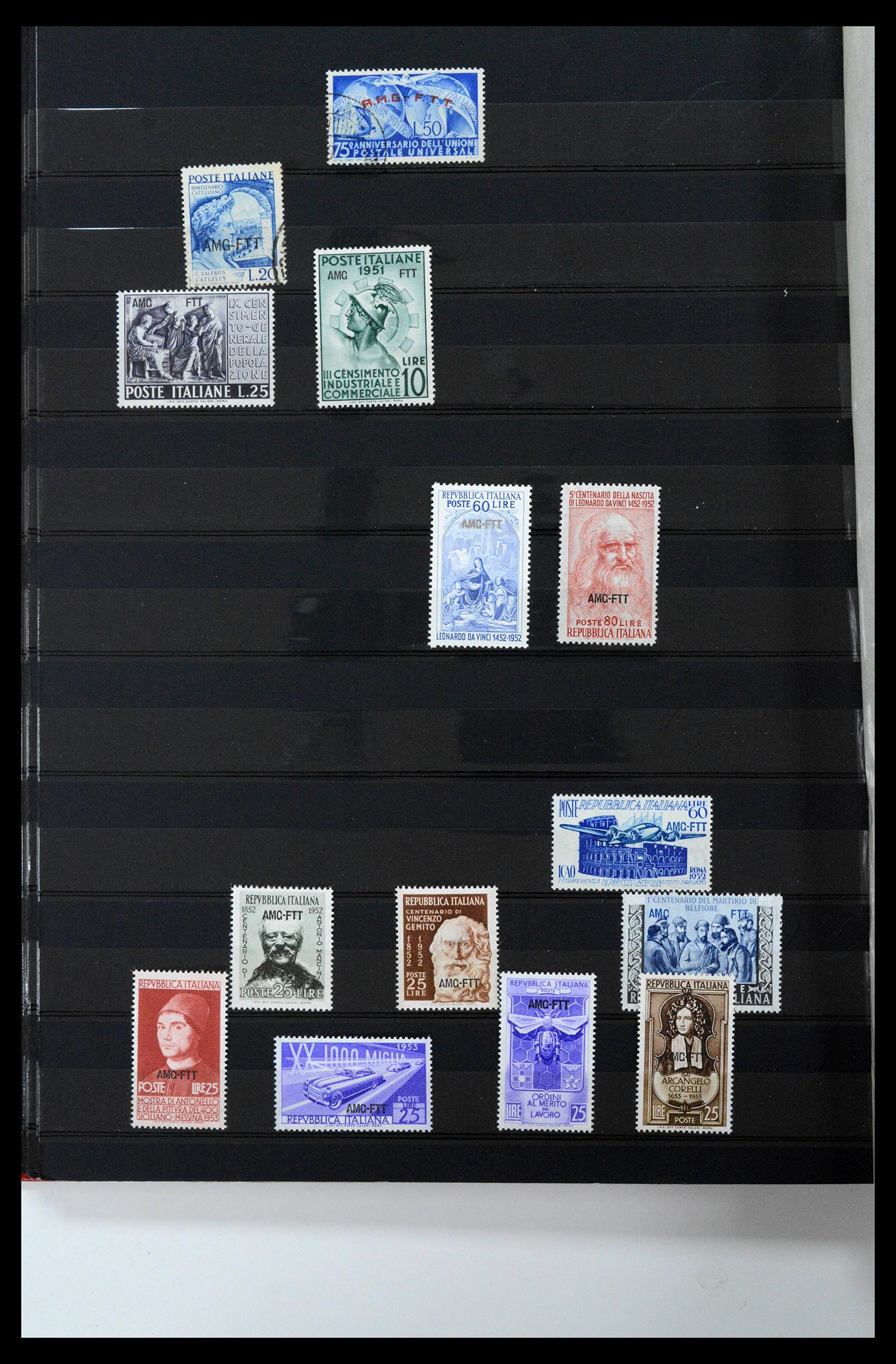 38512 0142 - Postzegelverzameling 38512 Italië 1900-1930.