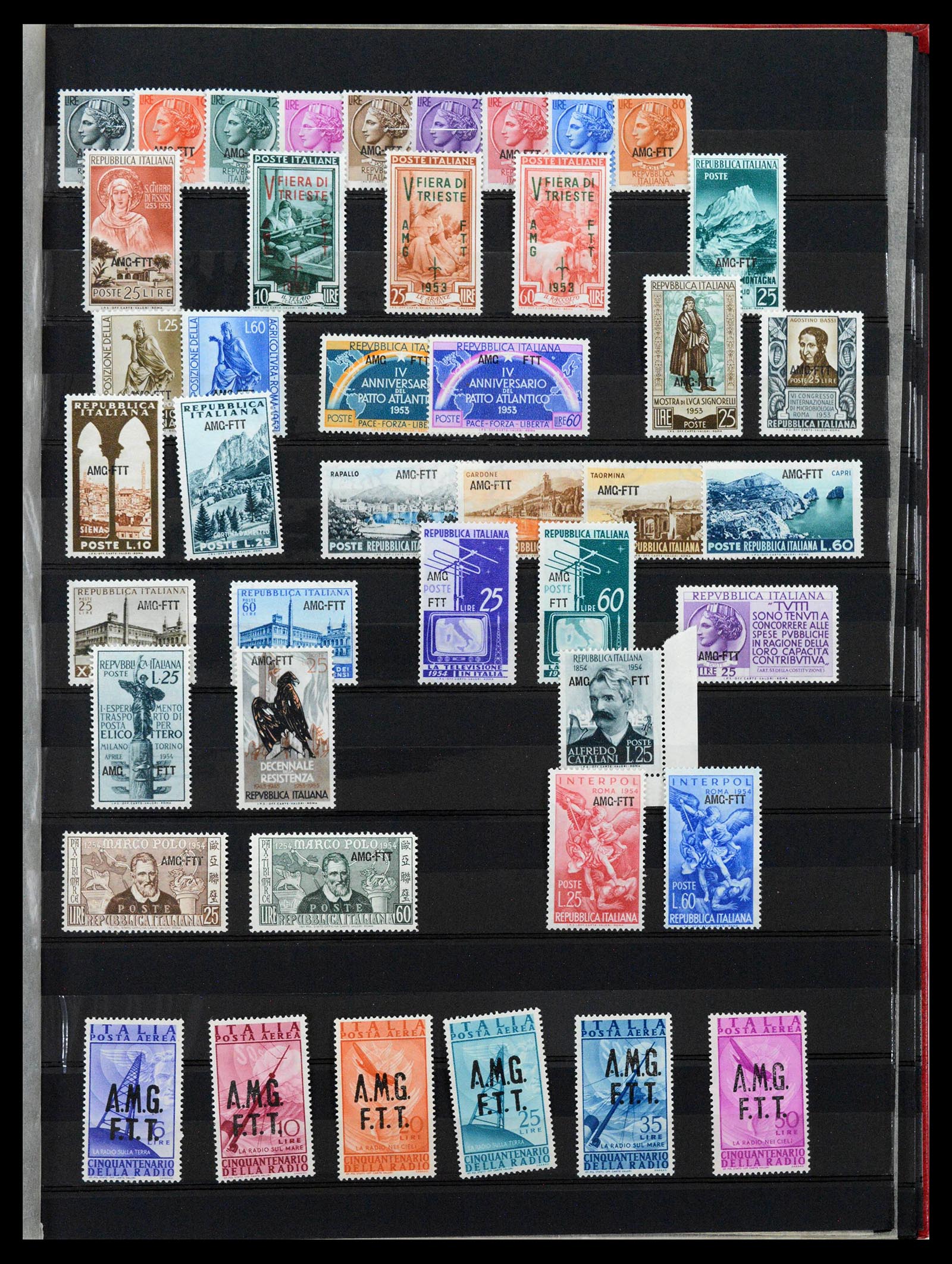 38512 0143 - Postzegelverzameling 38512 Italië 1900-1930.