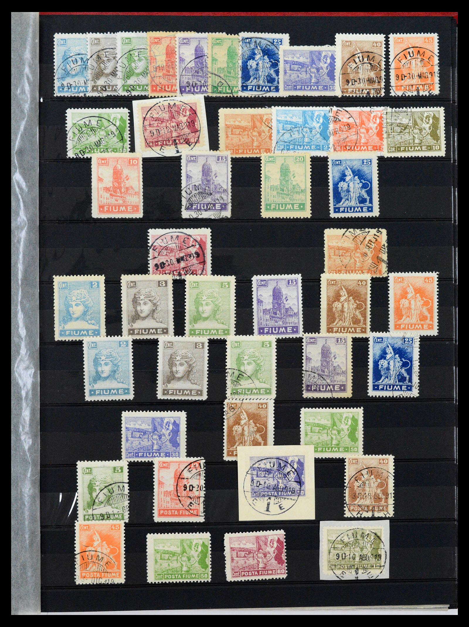 38512 0147 - Postzegelverzameling 38512 Italië 1900-1930.