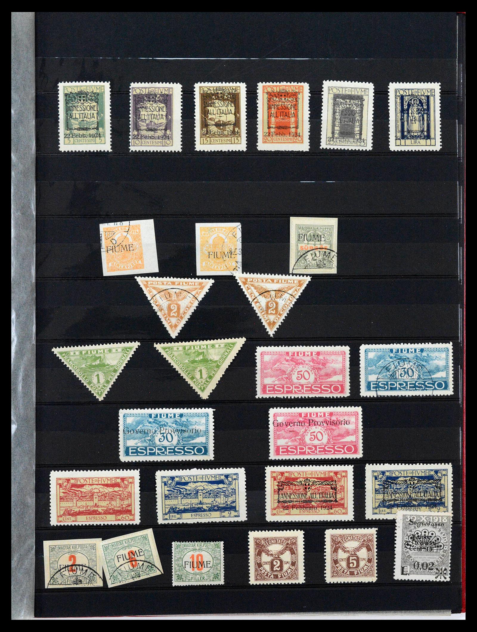 38512 0151 - Postzegelverzameling 38512 Italië 1900-1930.