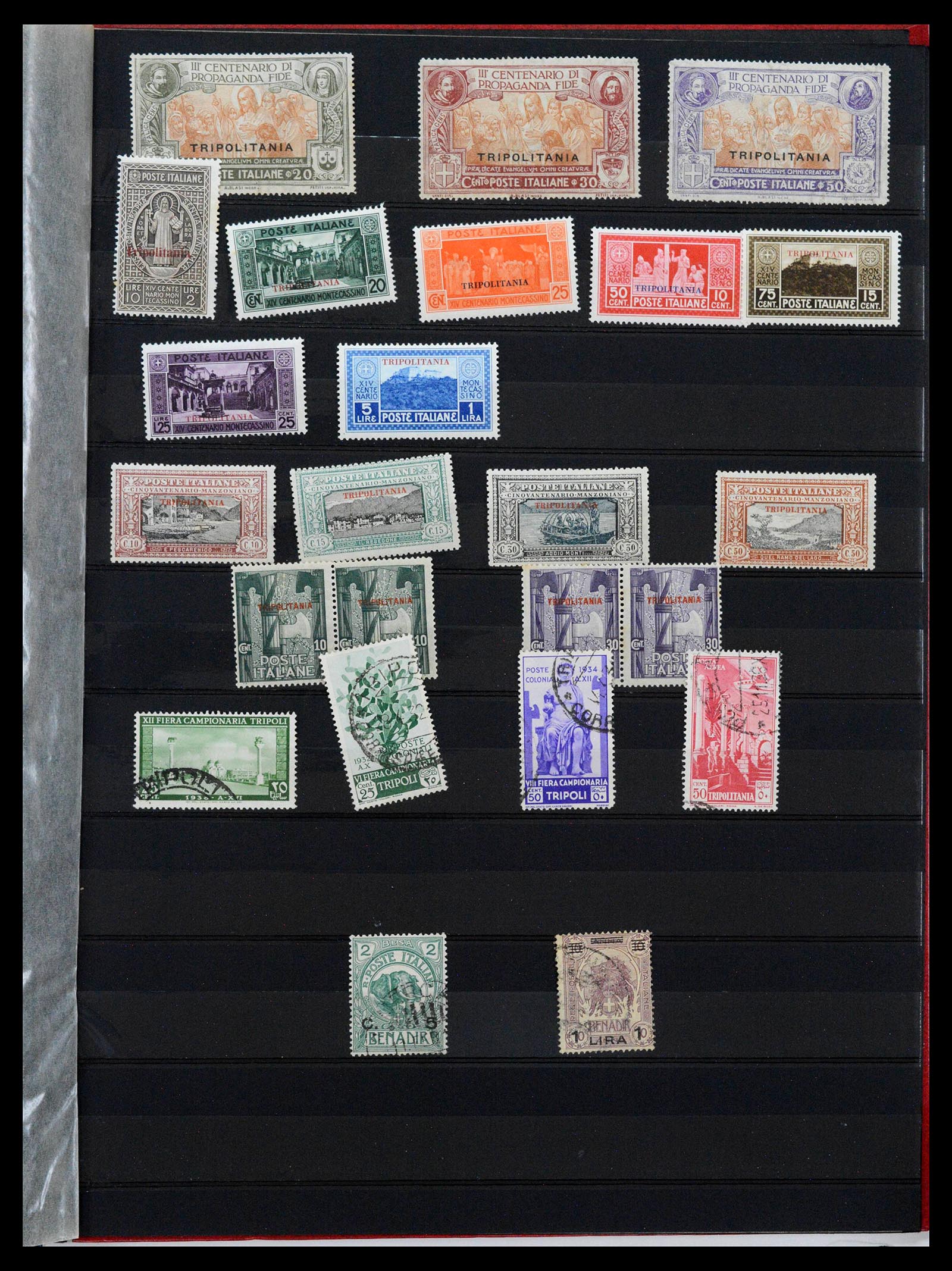 38512 0153 - Postzegelverzameling 38512 Italië 1900-1930.