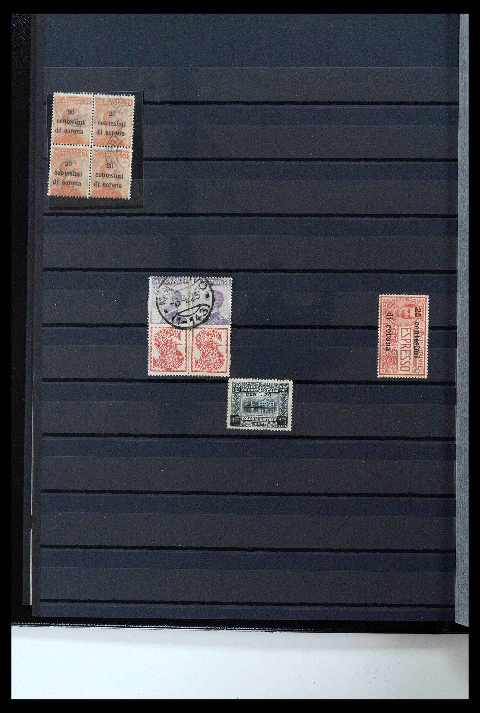38512 0156 - Postzegelverzameling 38512 Italië 1900-1930.