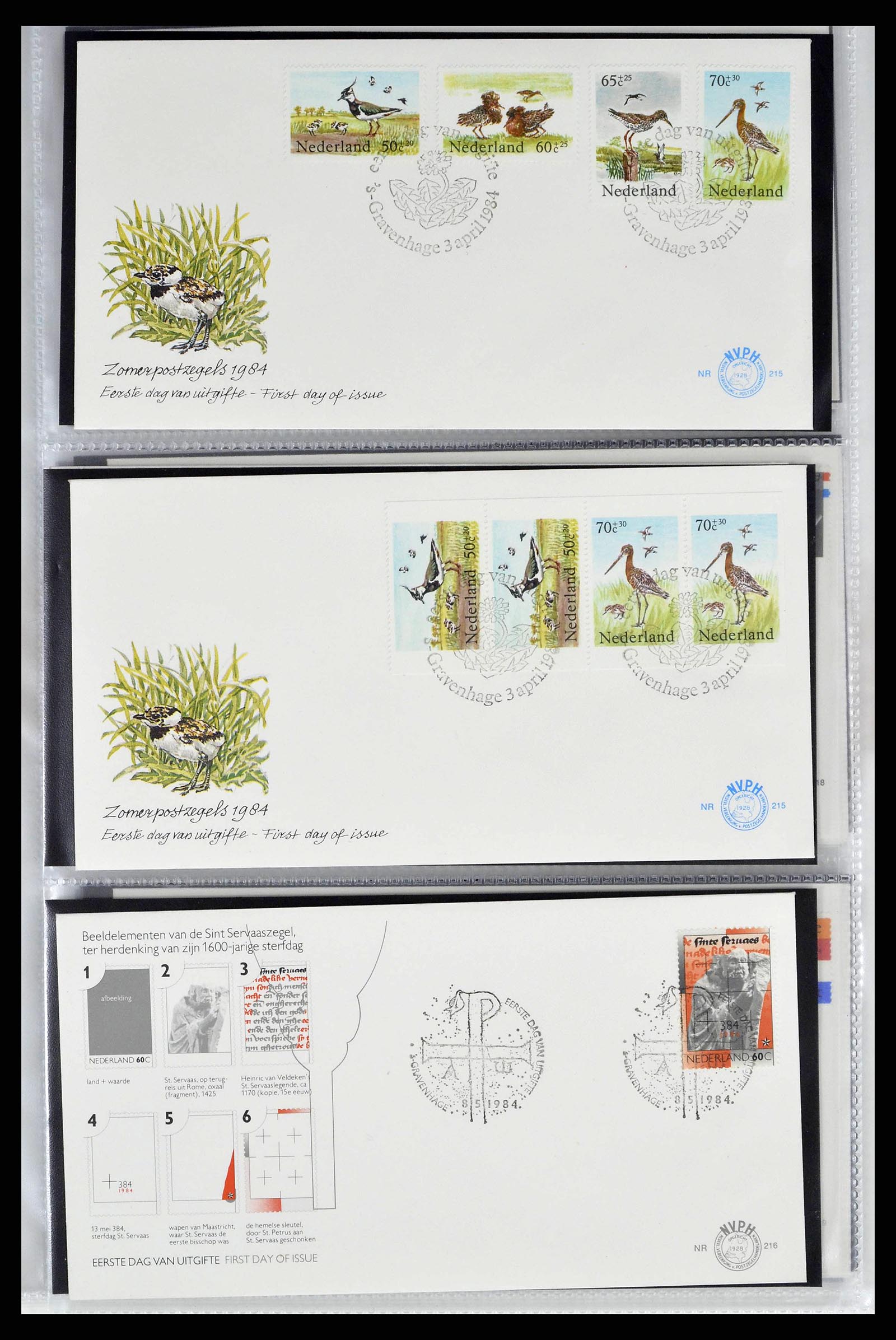 38517 0128 - Postzegelverzameling 38517 Nederland FDC's 1981-2011.