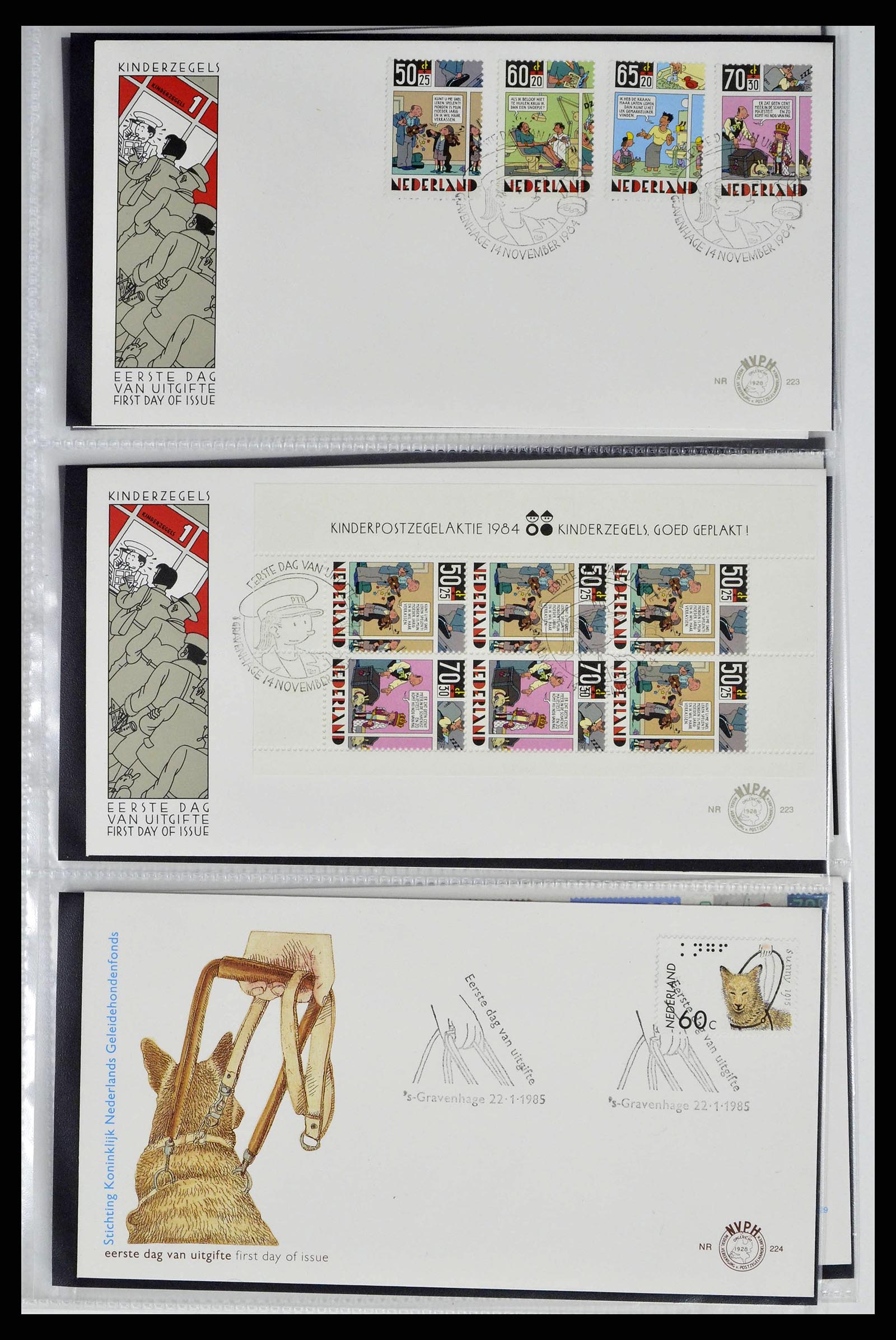 38517 0131 - Postzegelverzameling 38517 Nederland FDC's 1981-2011.