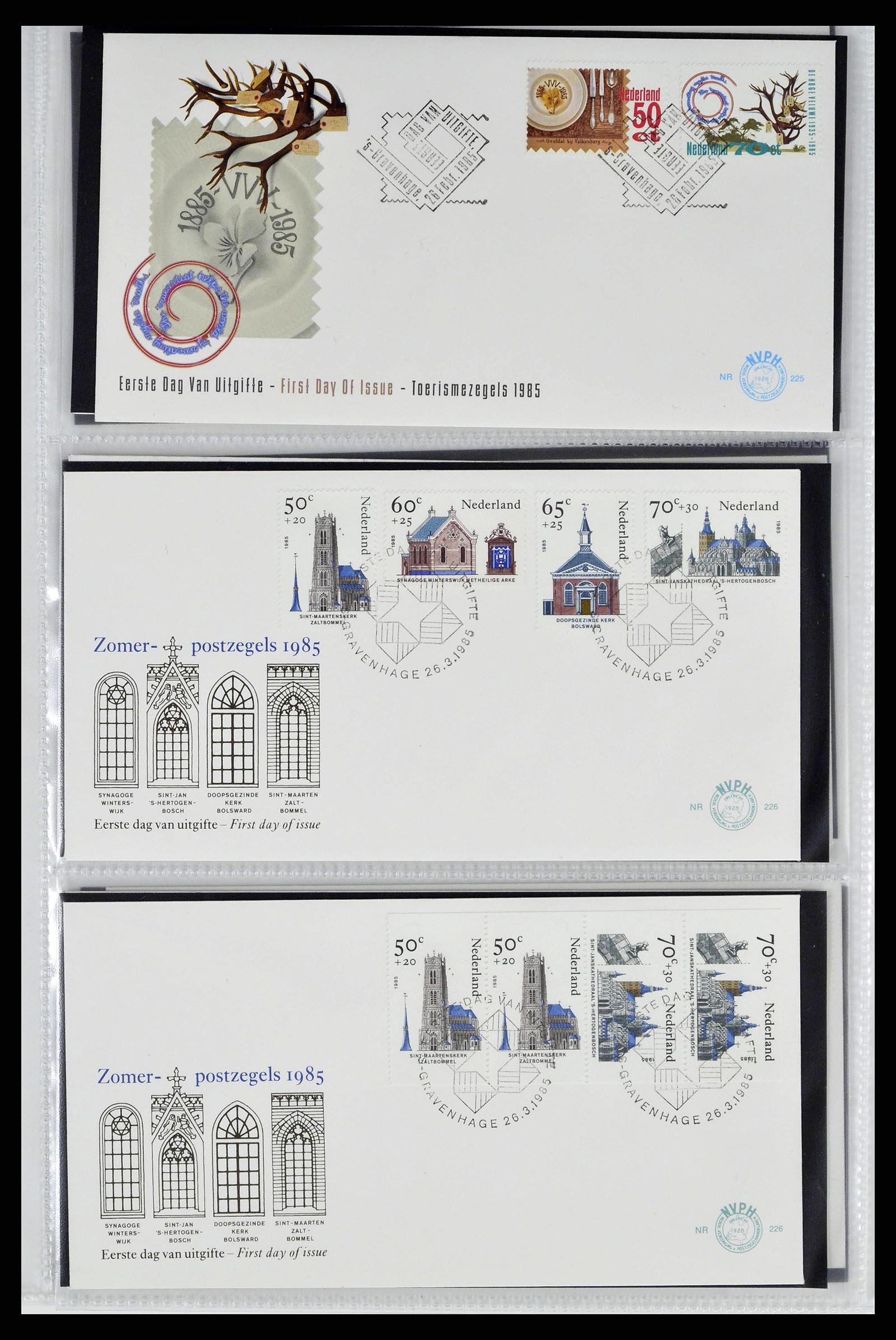 38517 0132 - Postzegelverzameling 38517 Nederland FDC's 1981-2011.