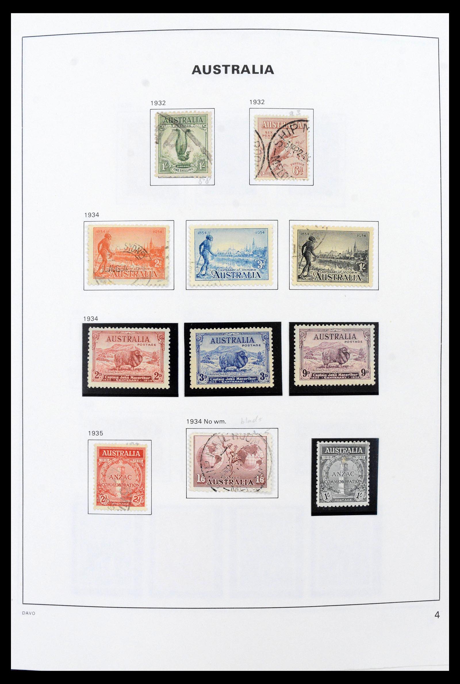 38518 0008 - Stamp collection 38518 Australia 1913-2007.