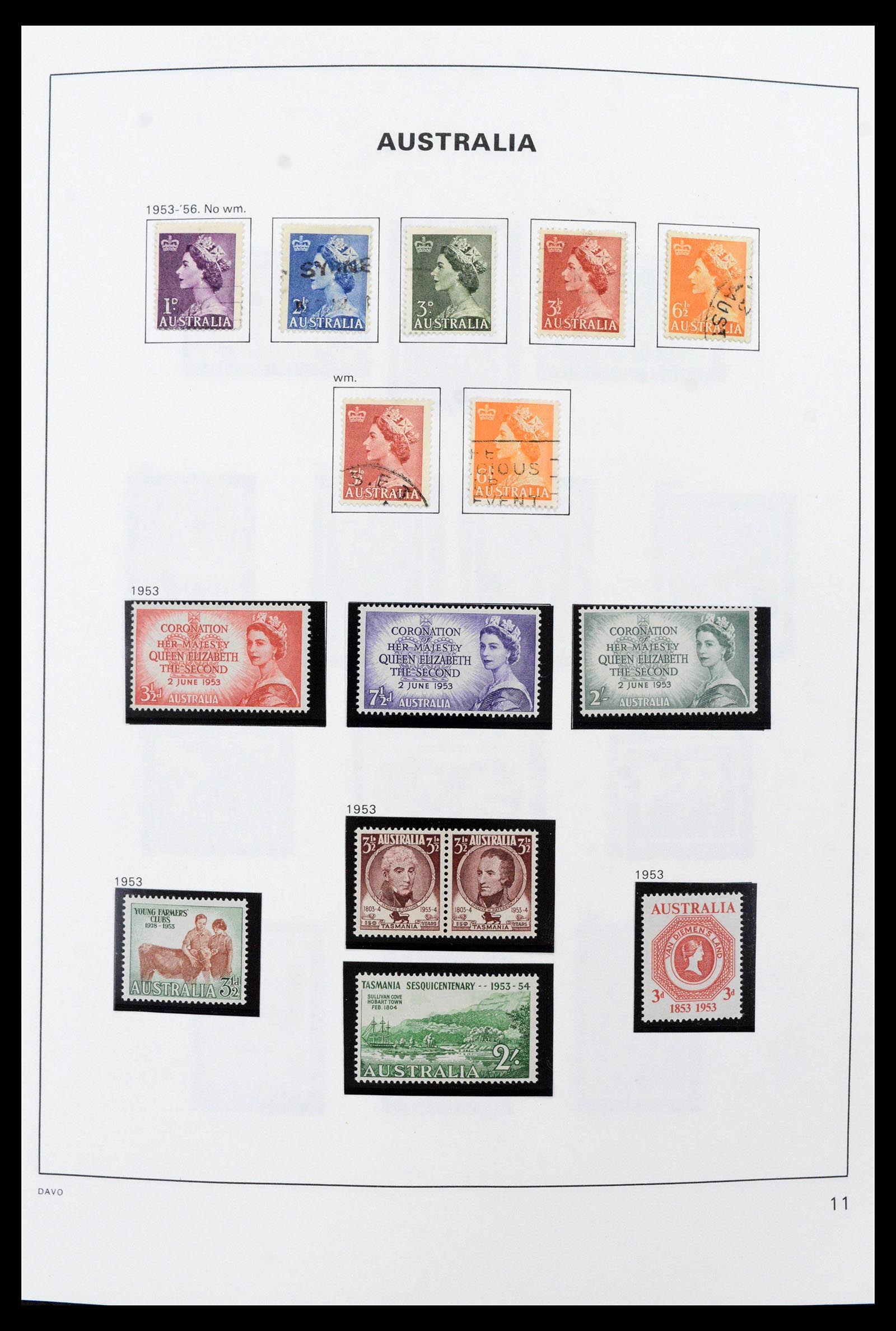 38518 0015 - Stamp collection 38518 Australia 1913-2007.