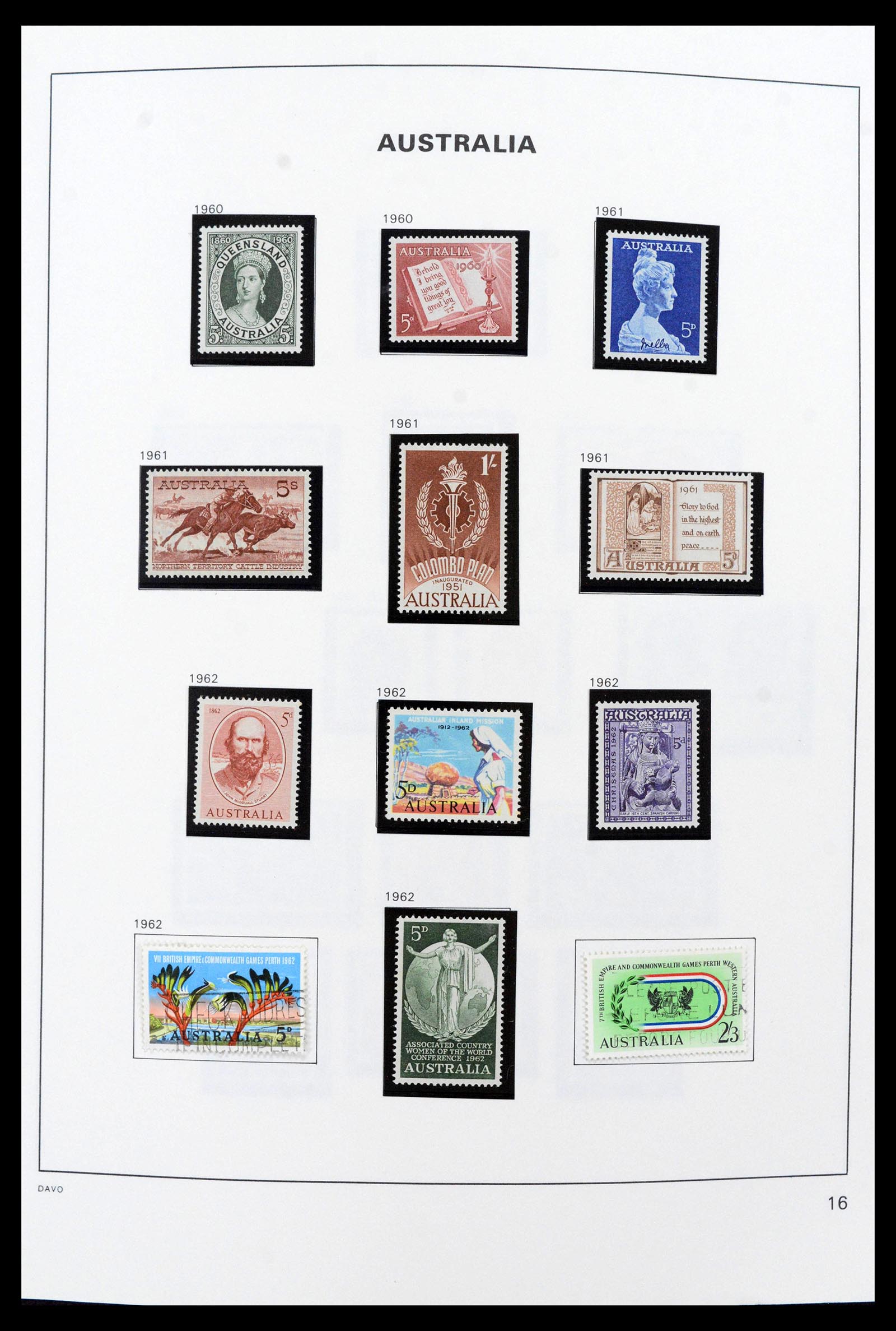 38518 0020 - Stamp collection 38518 Australia 1913-2007.