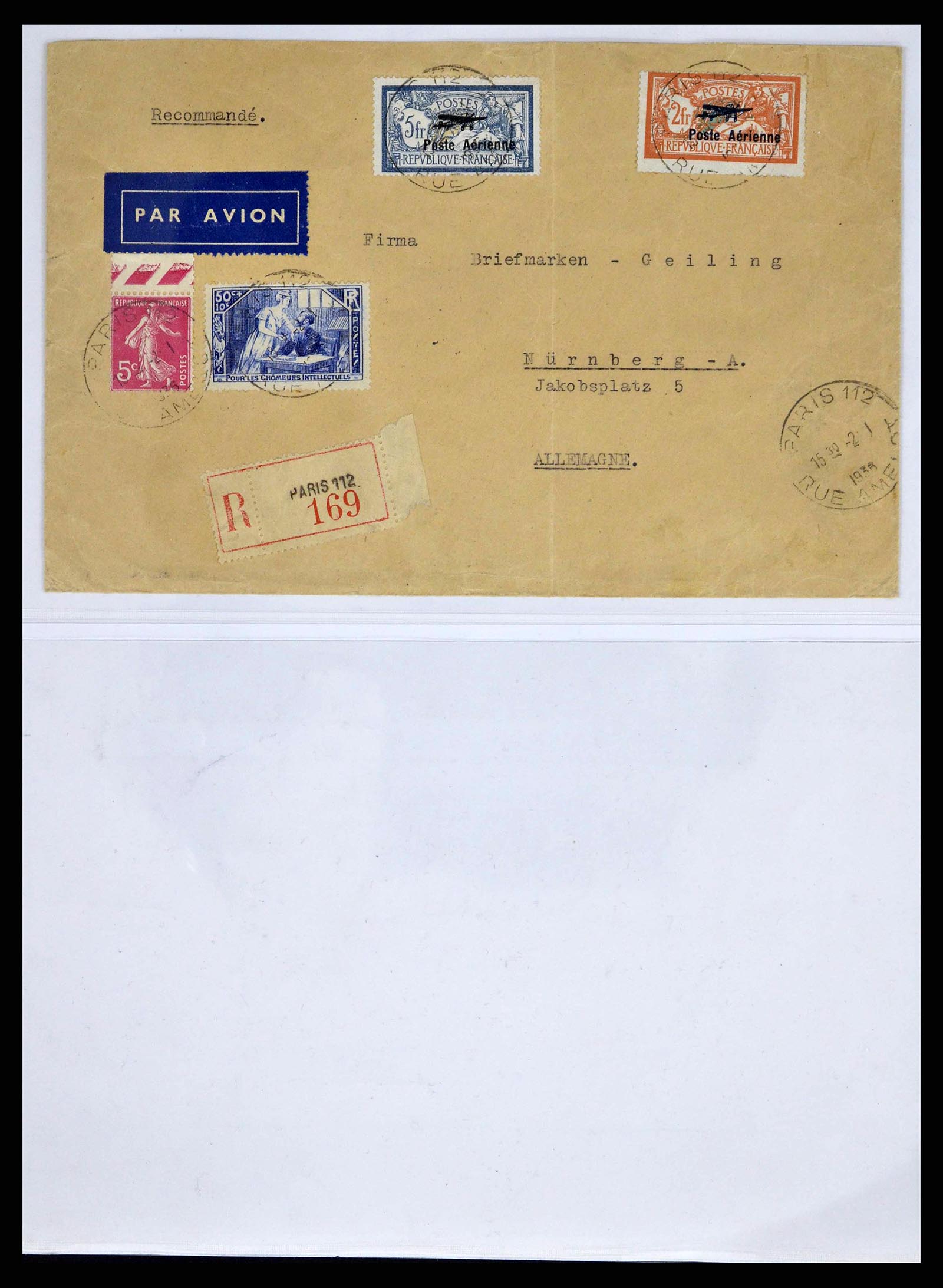 38520 0162 - Postzegelverzameling 38520 Frankrijk 1849-1973.