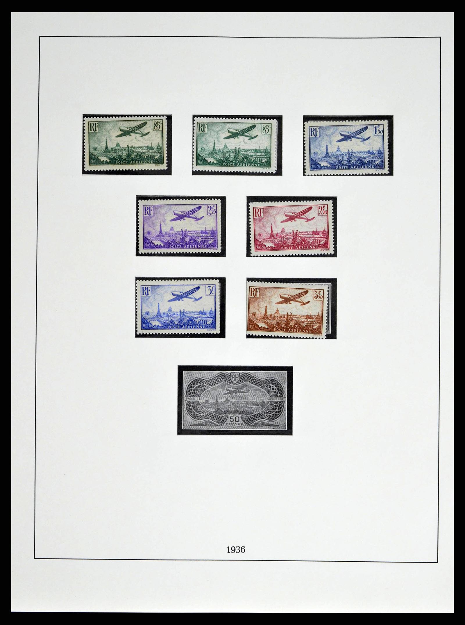 38520 0165 - Postzegelverzameling 38520 Frankrijk 1849-1973.
