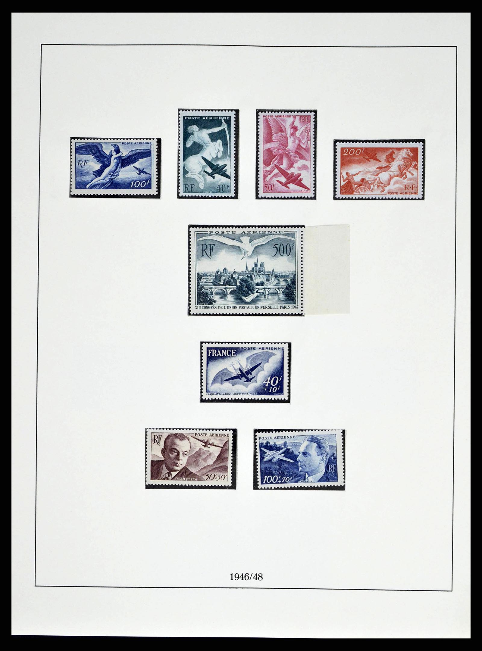 38520 0166 - Postzegelverzameling 38520 Frankrijk 1849-1973.
