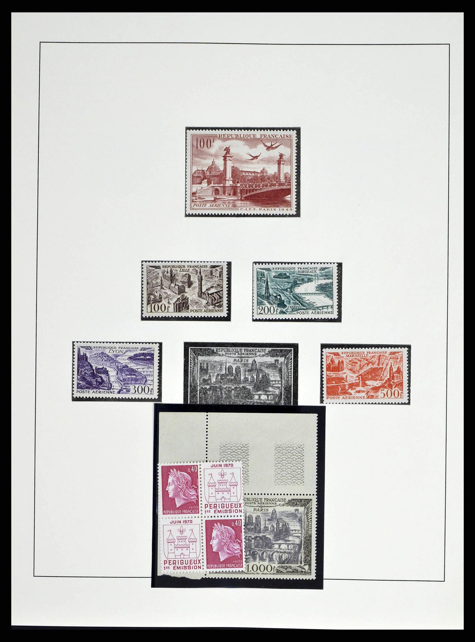 38520 0167 - Postzegelverzameling 38520 Frankrijk 1849-1973.