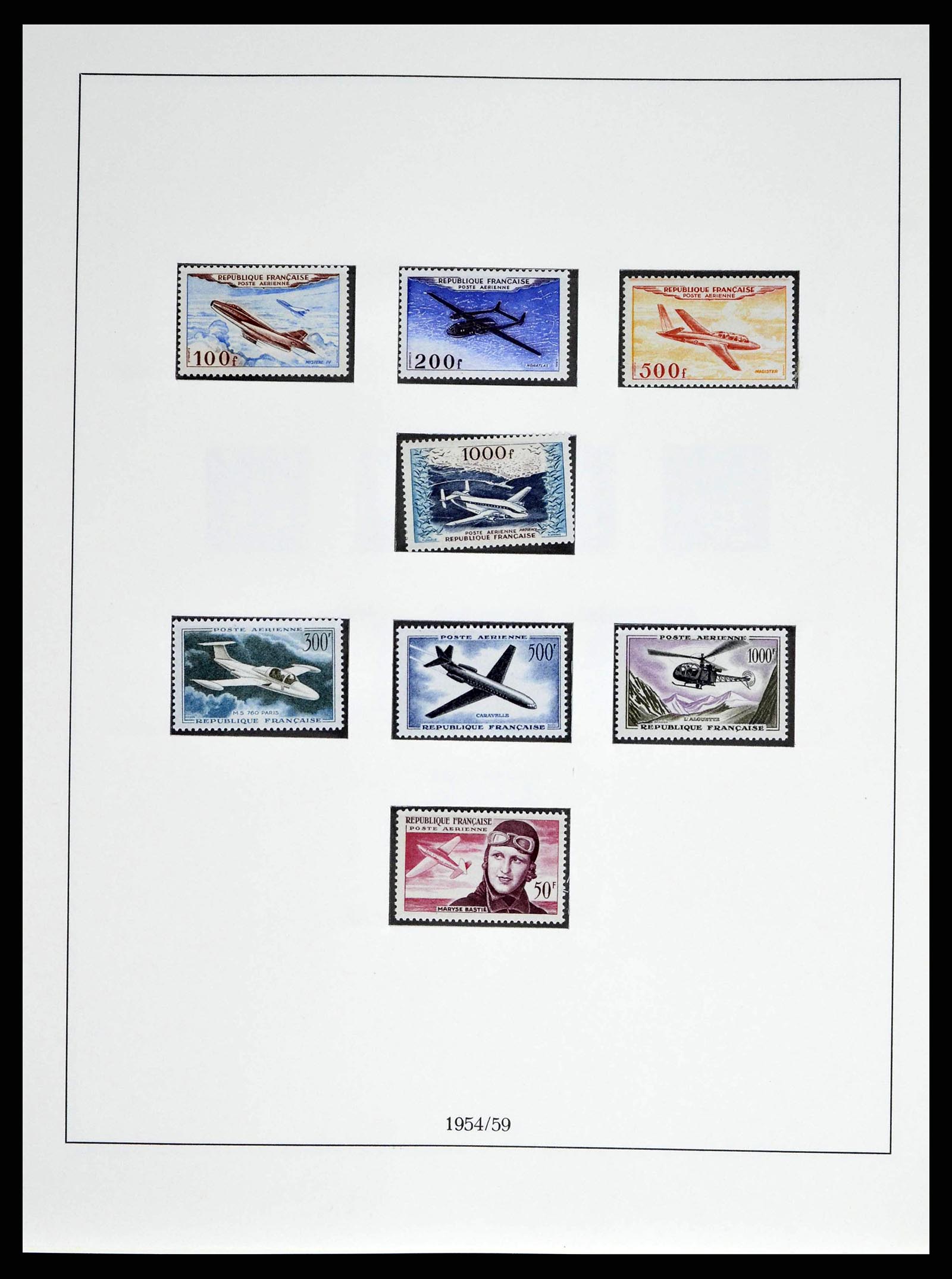 38520 0168 - Postzegelverzameling 38520 Frankrijk 1849-1973.