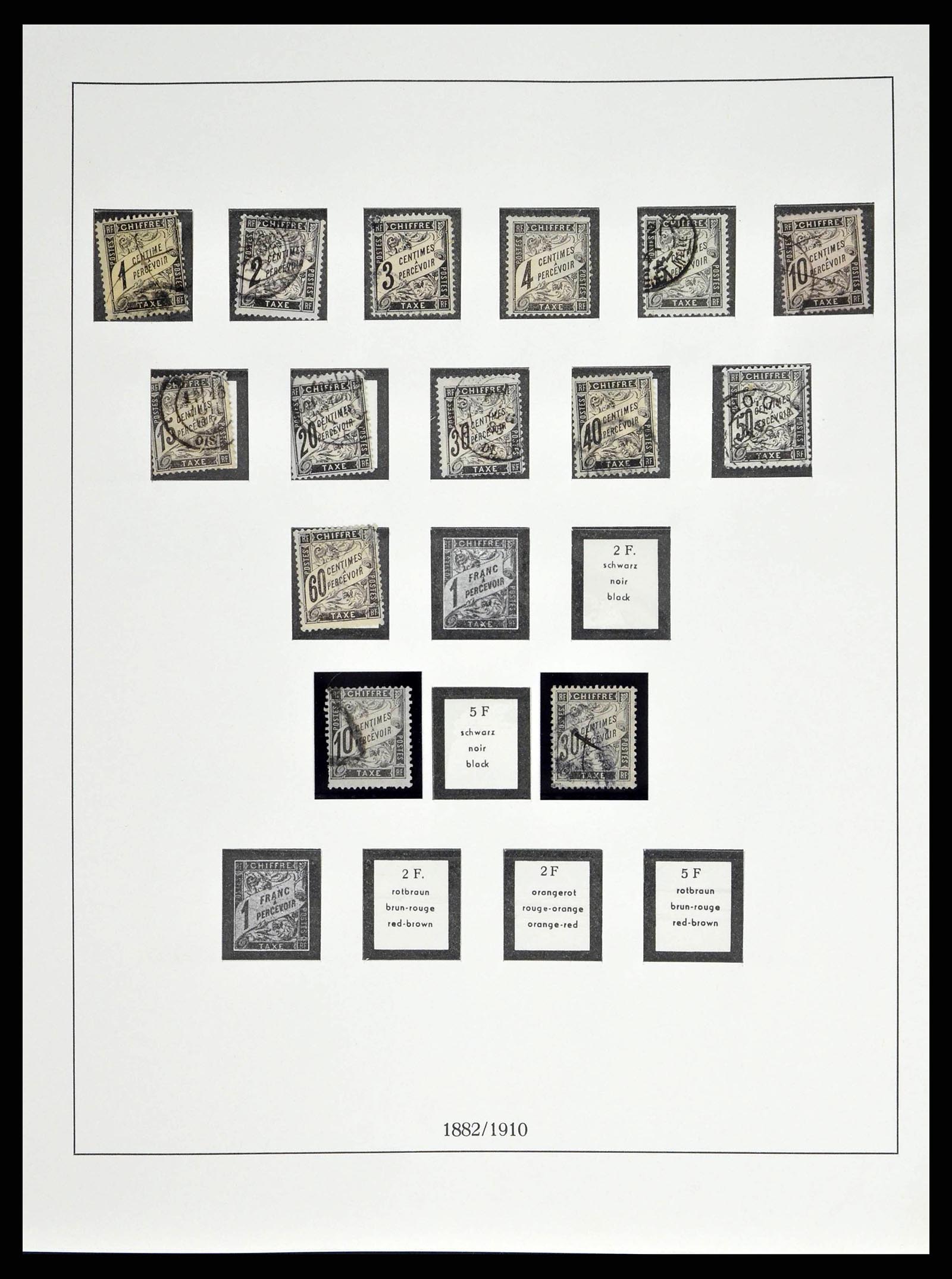 38520 0170 - Postzegelverzameling 38520 Frankrijk 1849-1973.