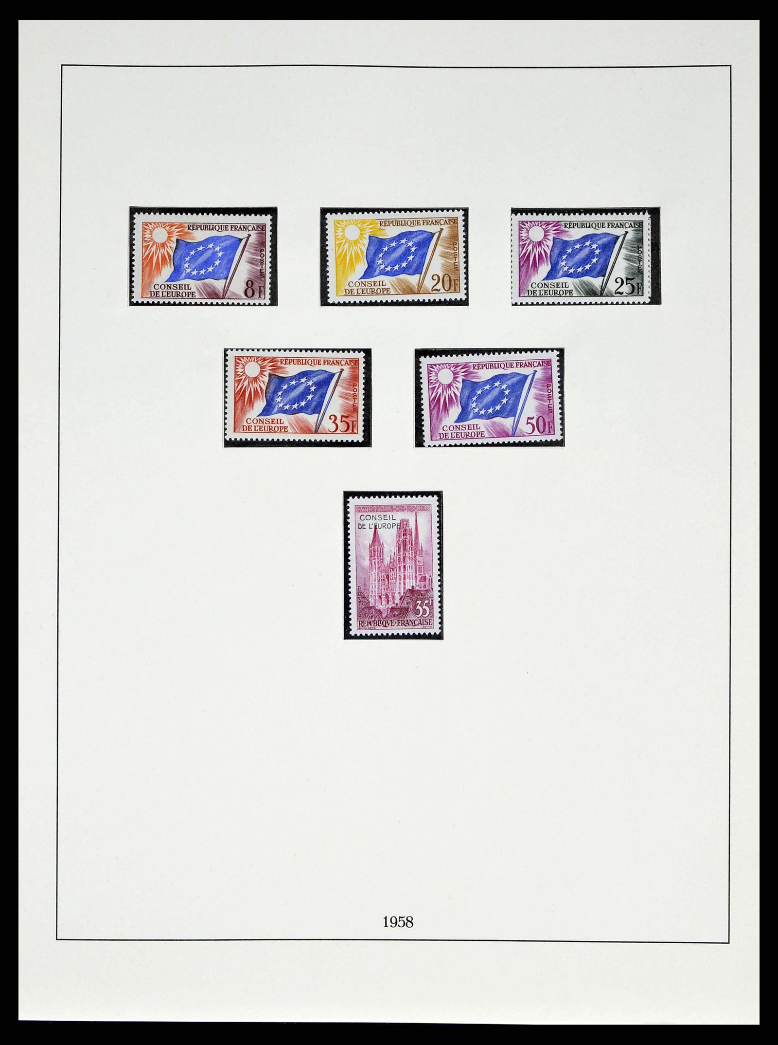 38520 0175 - Postzegelverzameling 38520 Frankrijk 1849-1973.