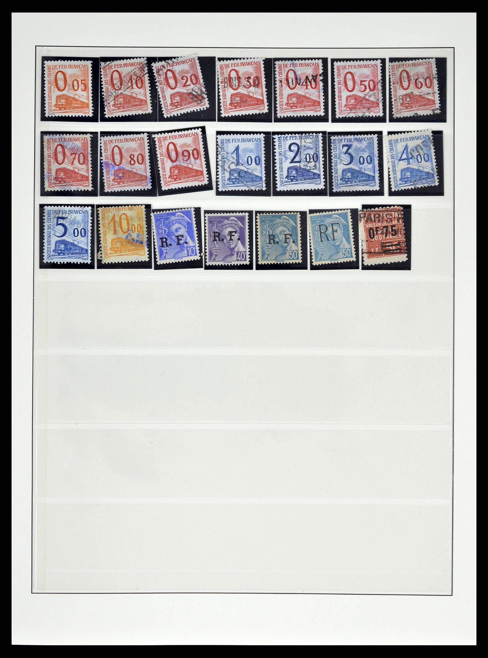 38520 0176 - Postzegelverzameling 38520 Frankrijk 1849-1973.