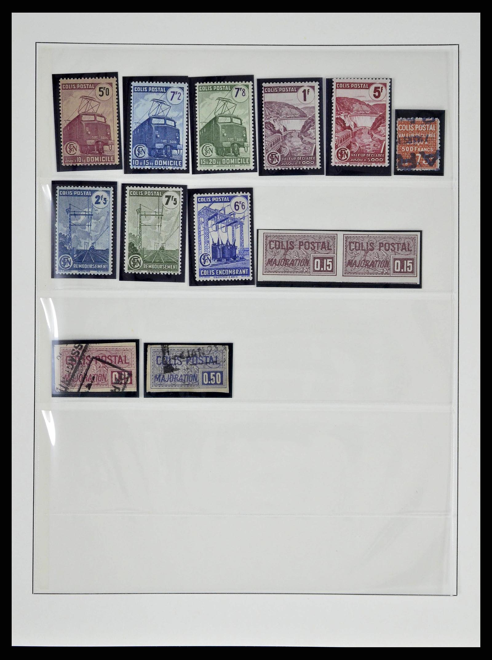 38520 0177 - Postzegelverzameling 38520 Frankrijk 1849-1973.
